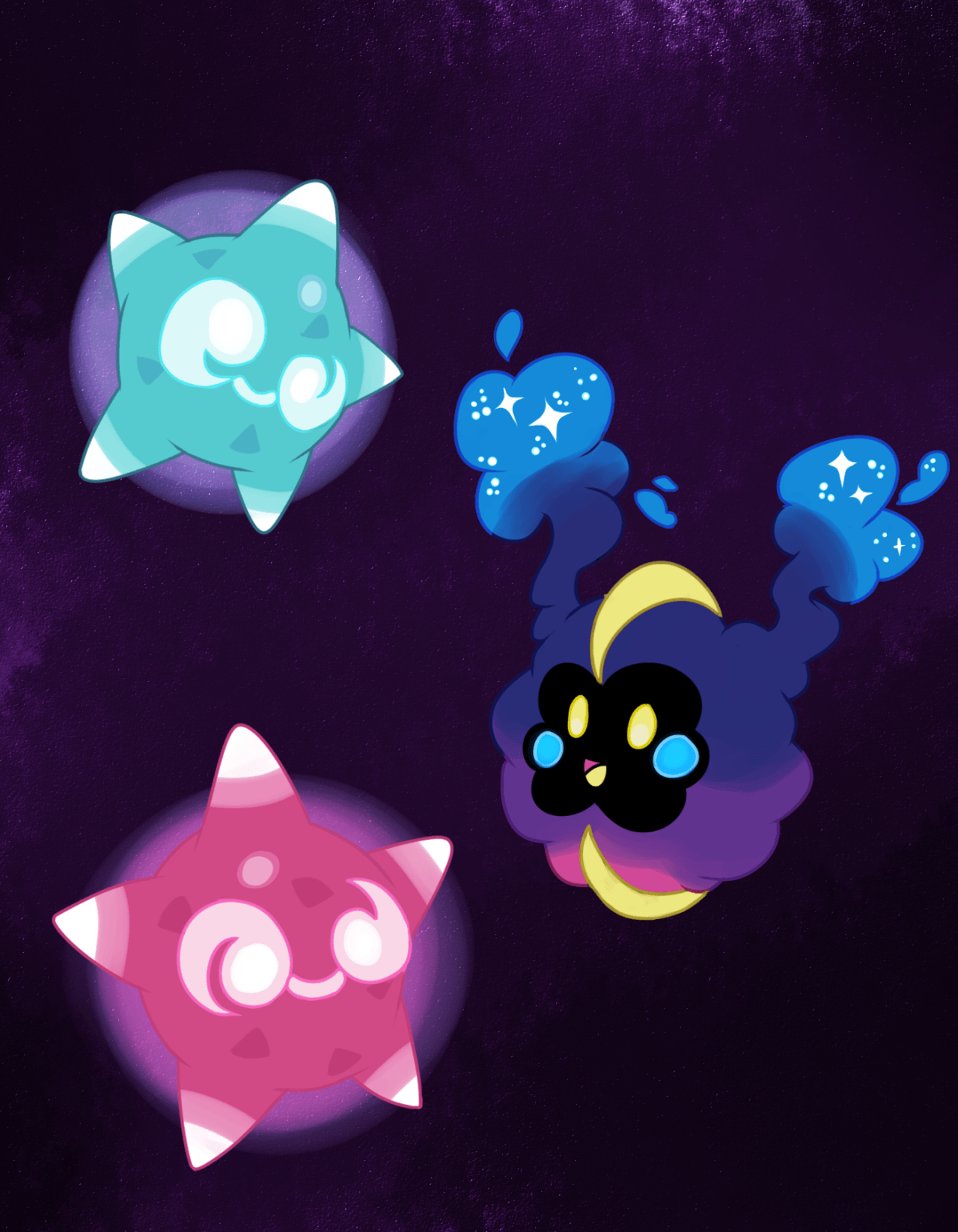 Cosmog and Minior