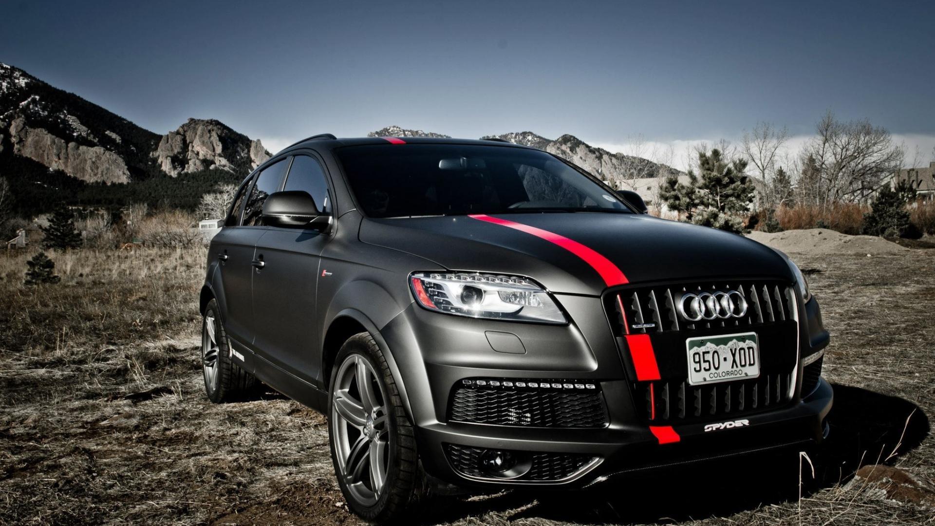 Supercars audi q7 suv german cars wallpapers