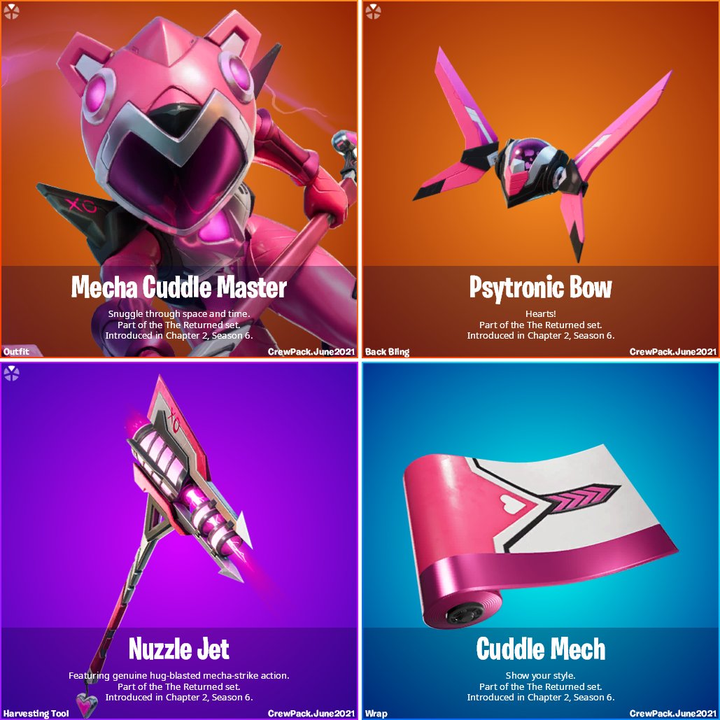 Mecha Cuddle Master Fortnite wallpapers