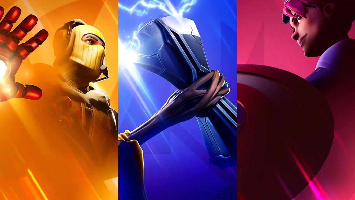 Fortnite X Avengers wallpapers