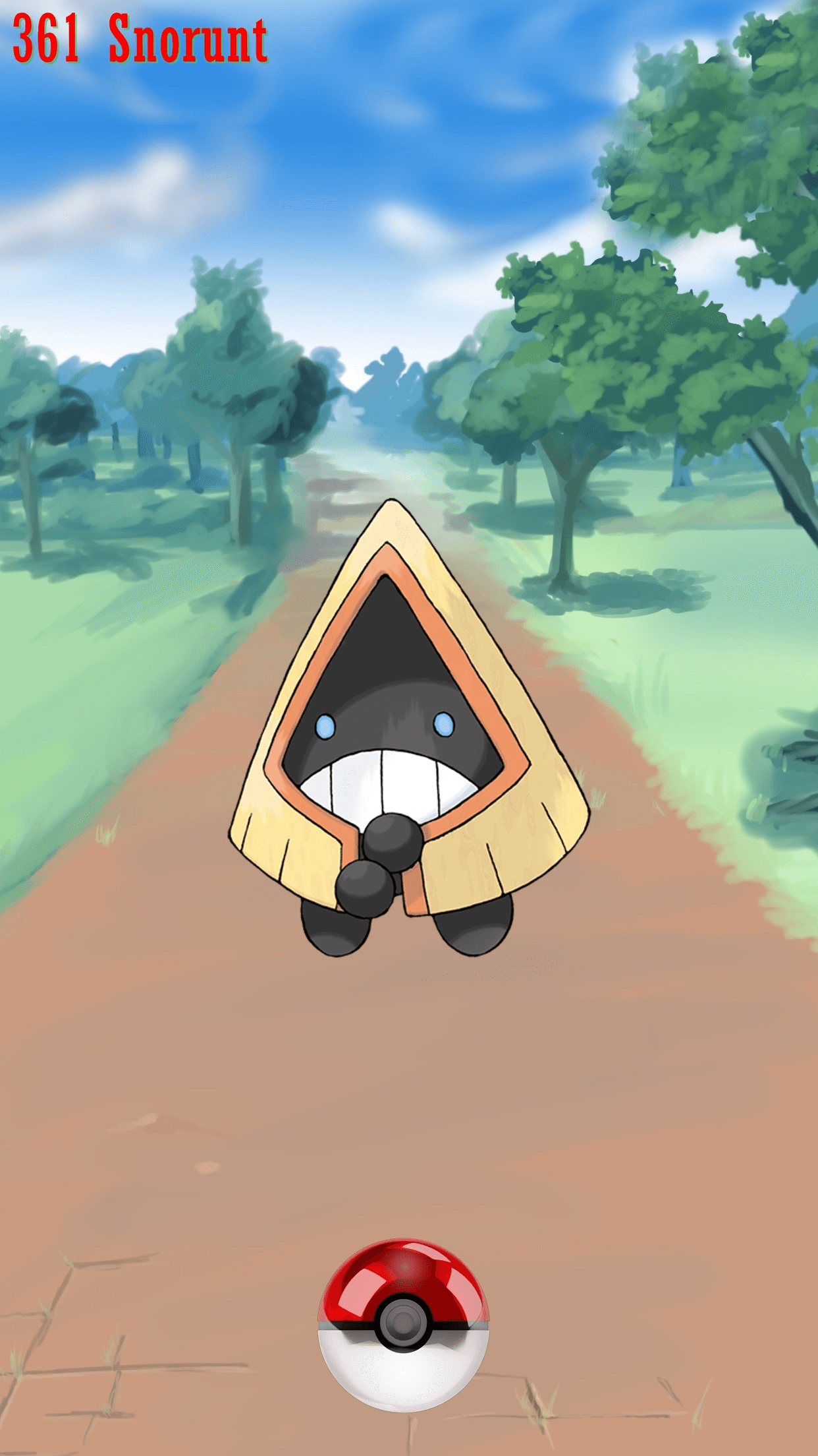 361 Street Pokeball Snorunt