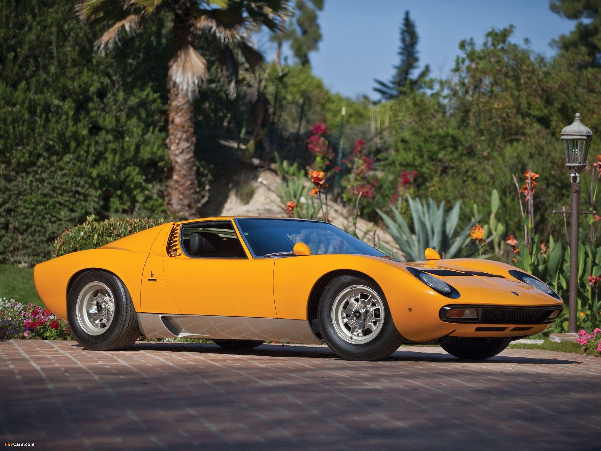 Lamborghini Miura 1971 Wallpapers