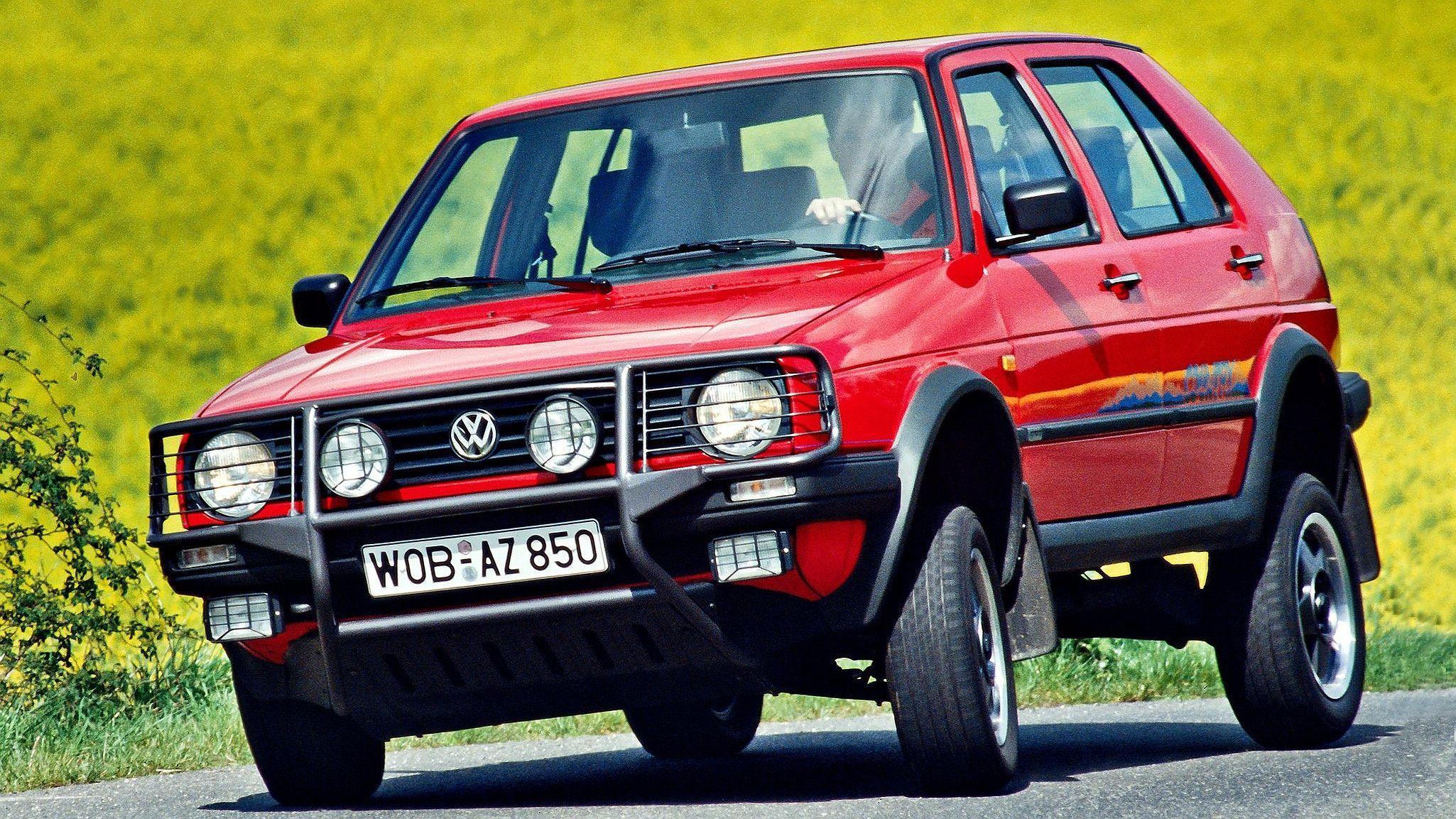 3 Volkswagen Golf II HD Wallpapers