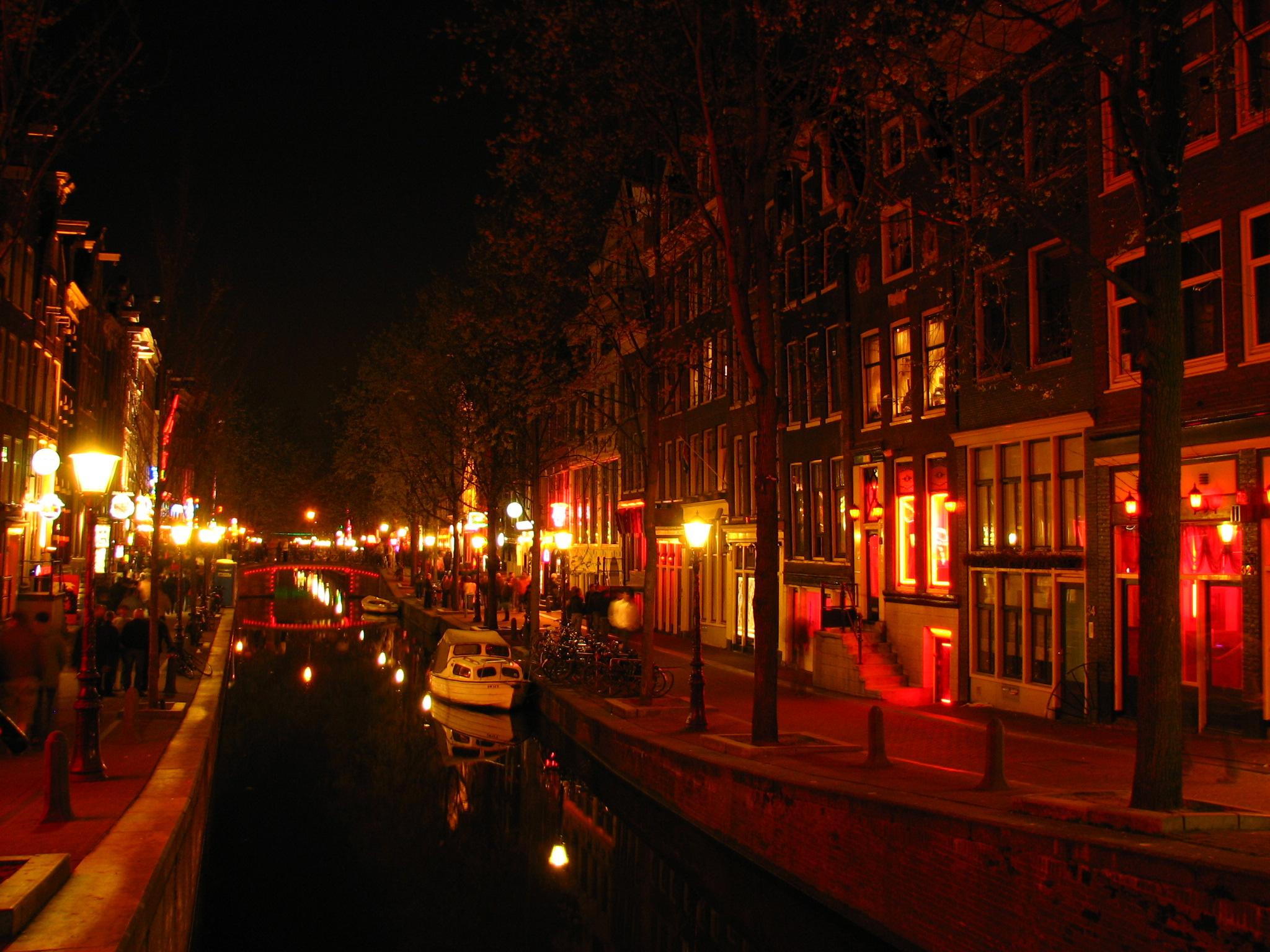 Red light district, Amsterdam : pics