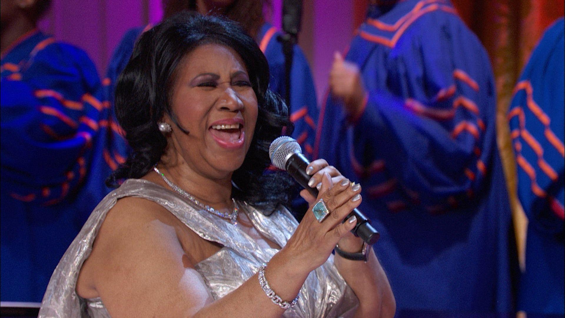 Video: S2015 Ep1: Aretha Franklin Performs Plant My Feet on