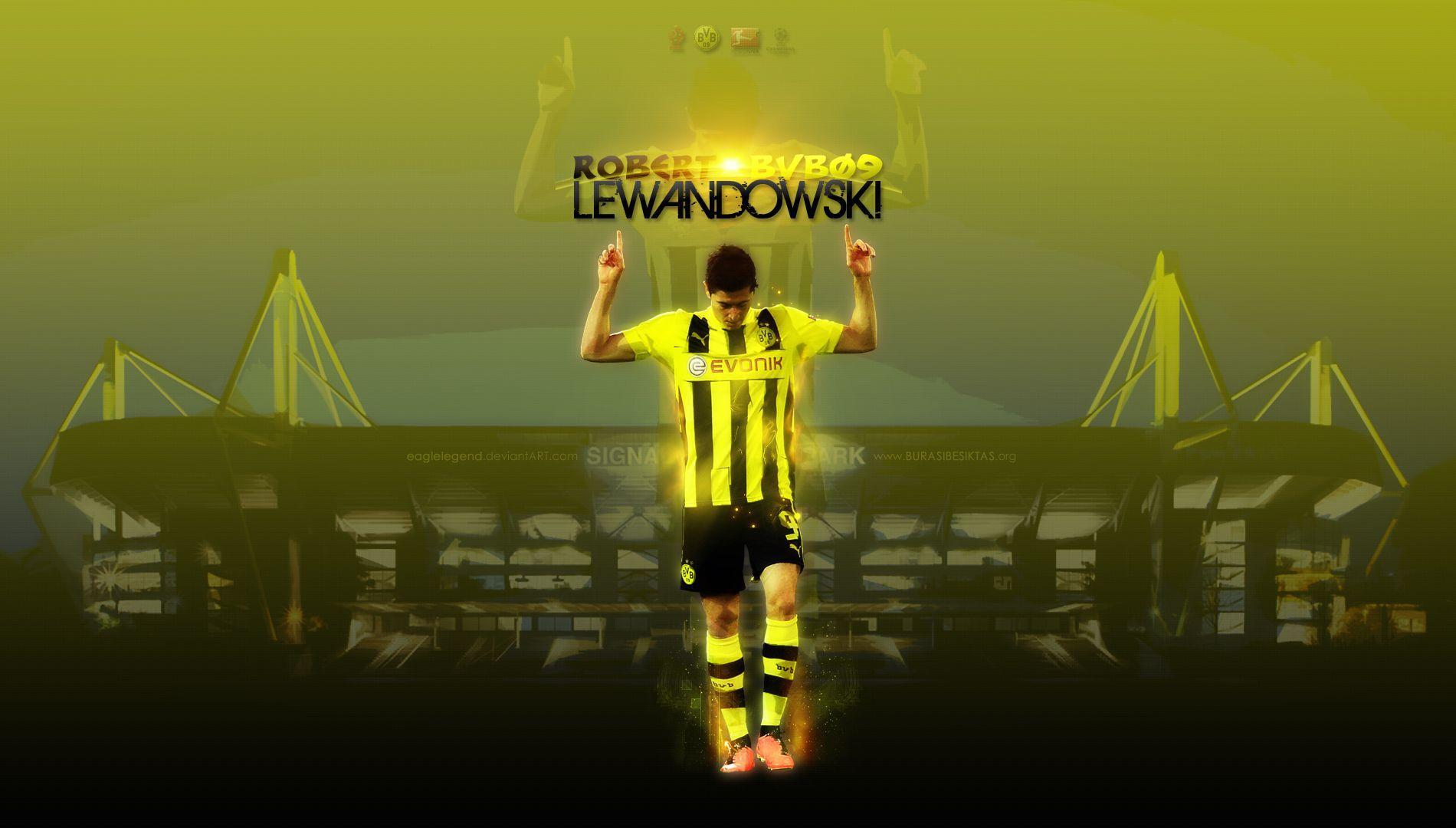 Robert Lewandowski Wide Exclusive HD Wallpapers