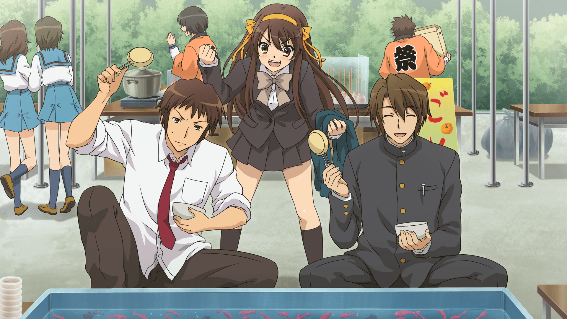 The Melancholy Of Haruhi Suzumiya HD Wallpapers