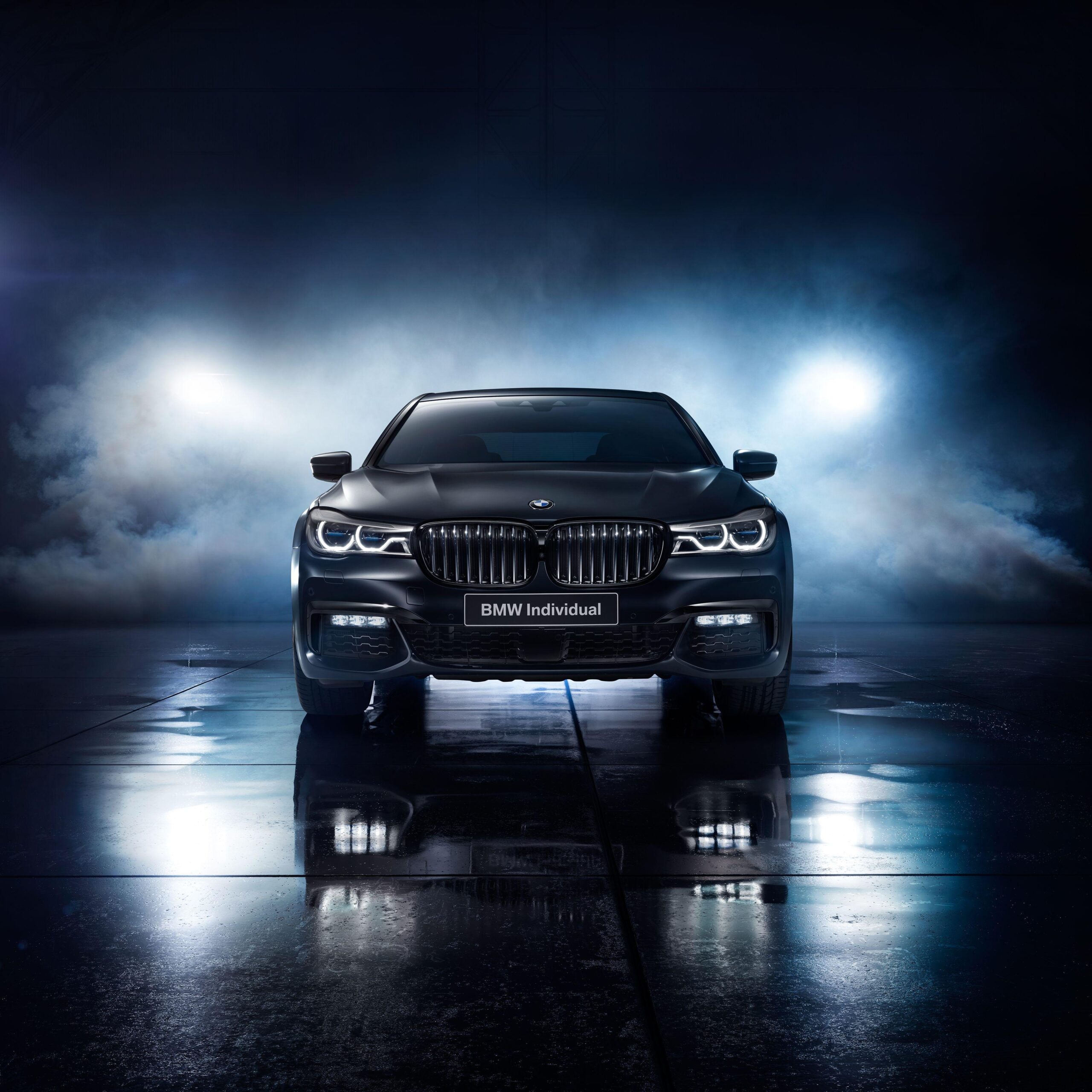 Wallpapers BMW 7 Series, Black Ice Edition, 2017, 4K, Automotive