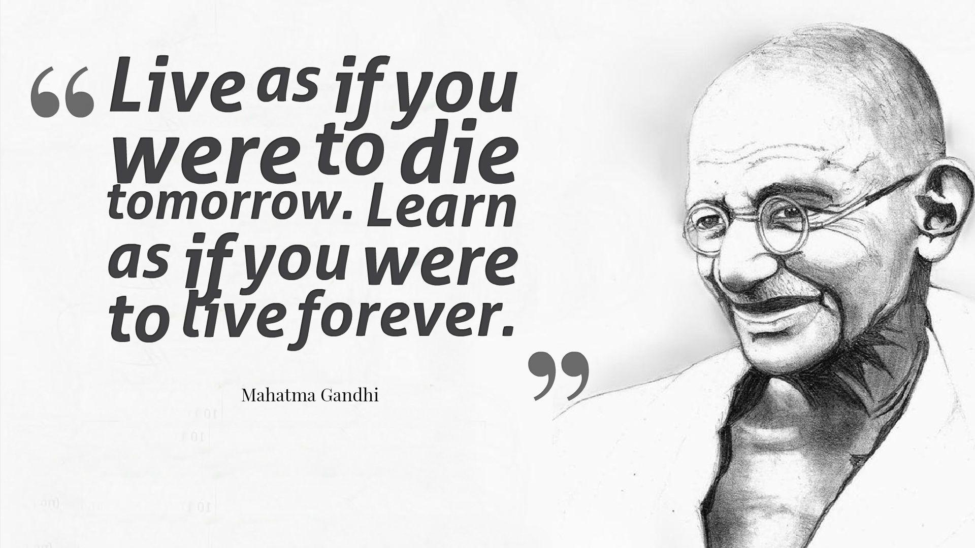 Mahatma Gandhi Quotes Wallpapers HD Backgrounds, Image, Pics