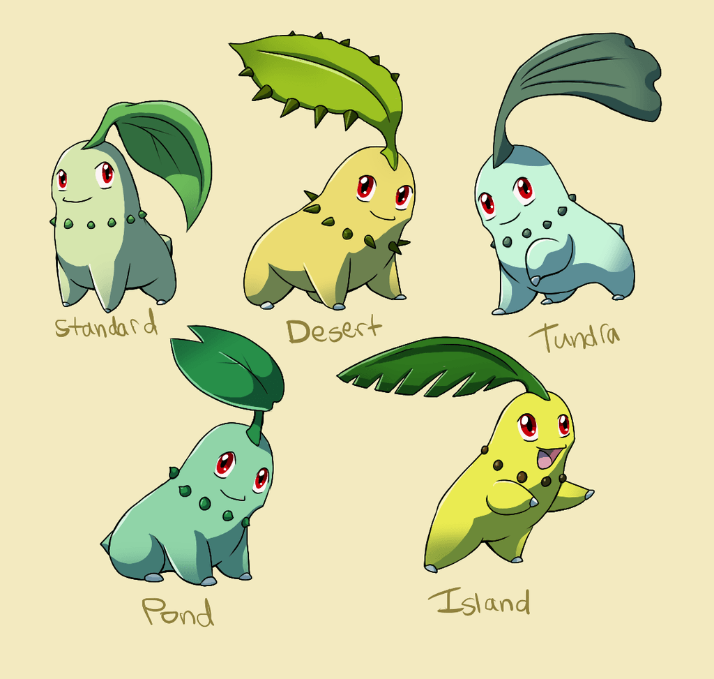 Pokemon Subspecies: Chikorita by CoolPikachu29