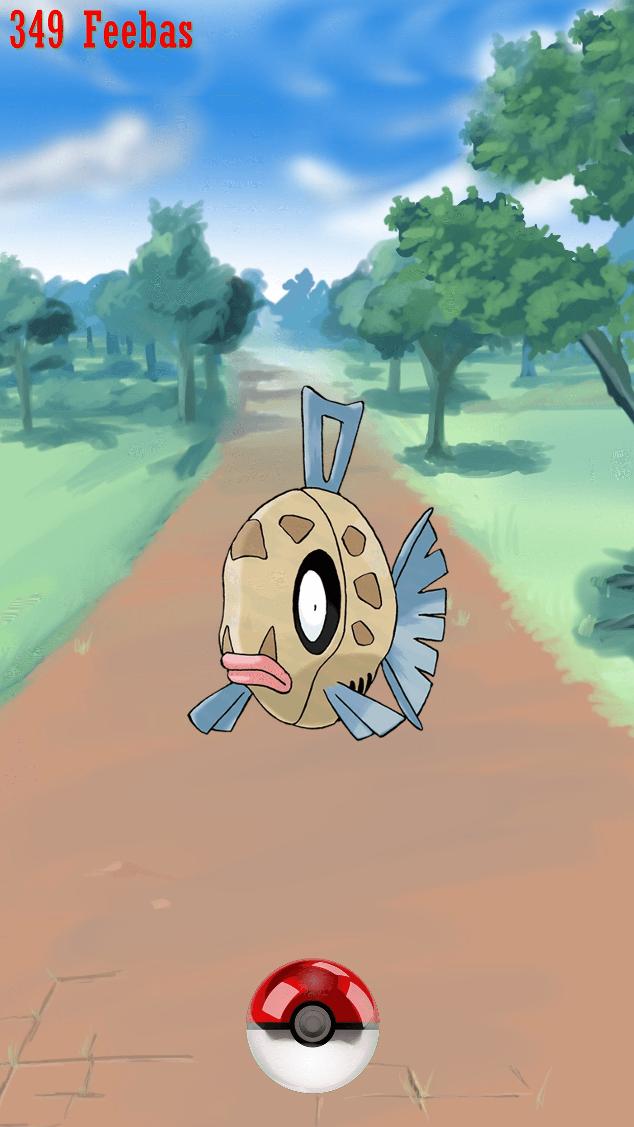 349 Street Pokeball Feebas