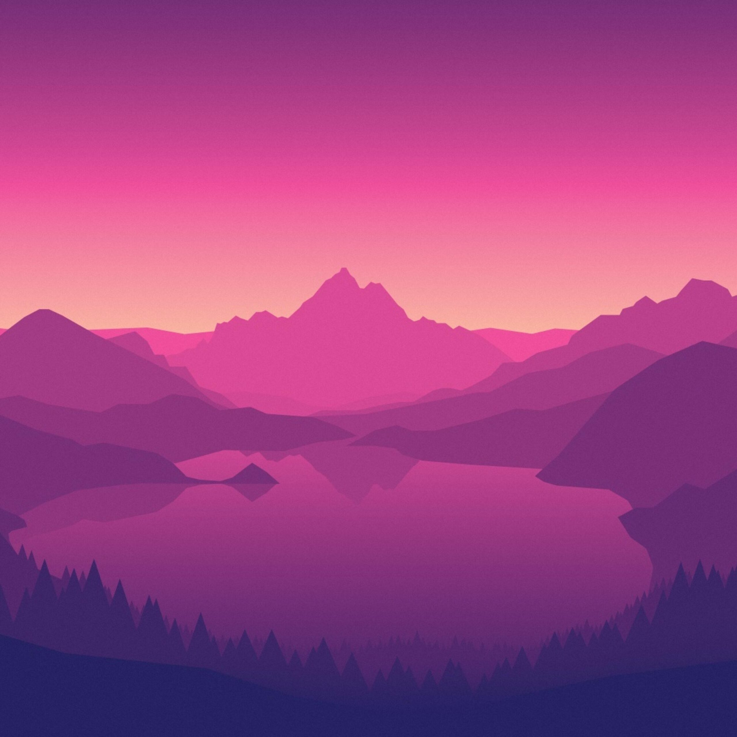 Download Firewatch Video Games Mountains Apple iPad Air wallpapers