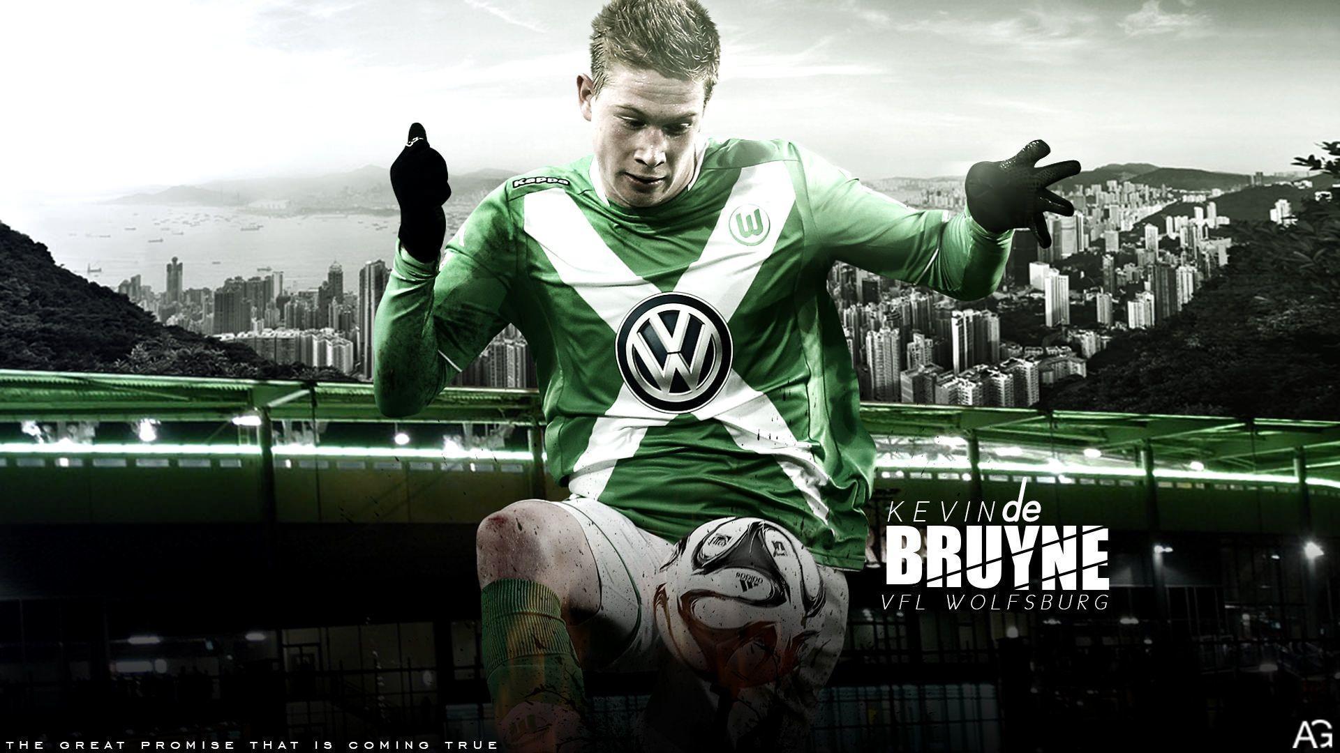 Kevin De Bruyne Wolfsburg 2014/2015 Wallpapers