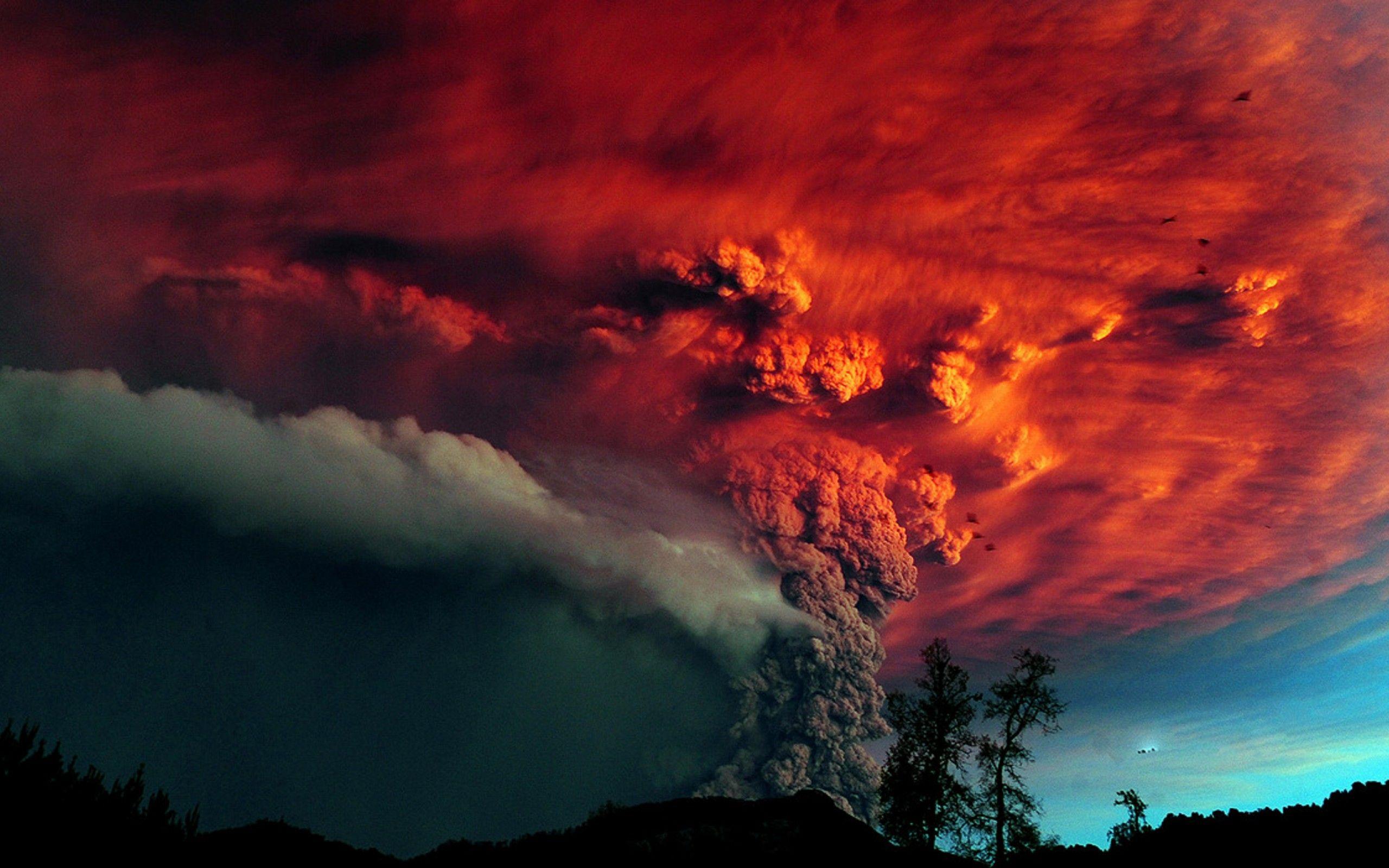 Papua new guinea volcanic eruption