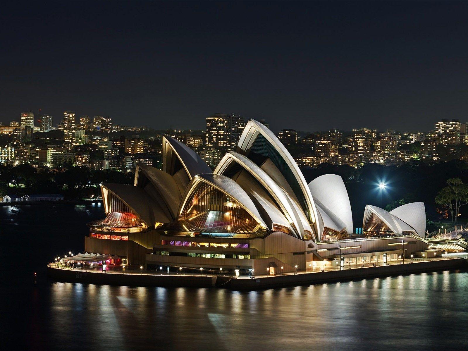 Sydney Opera House Night Wallpapers []