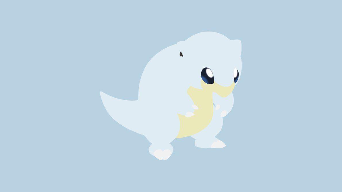 Minimalistic Wallpaper: Alolan Sandshrew