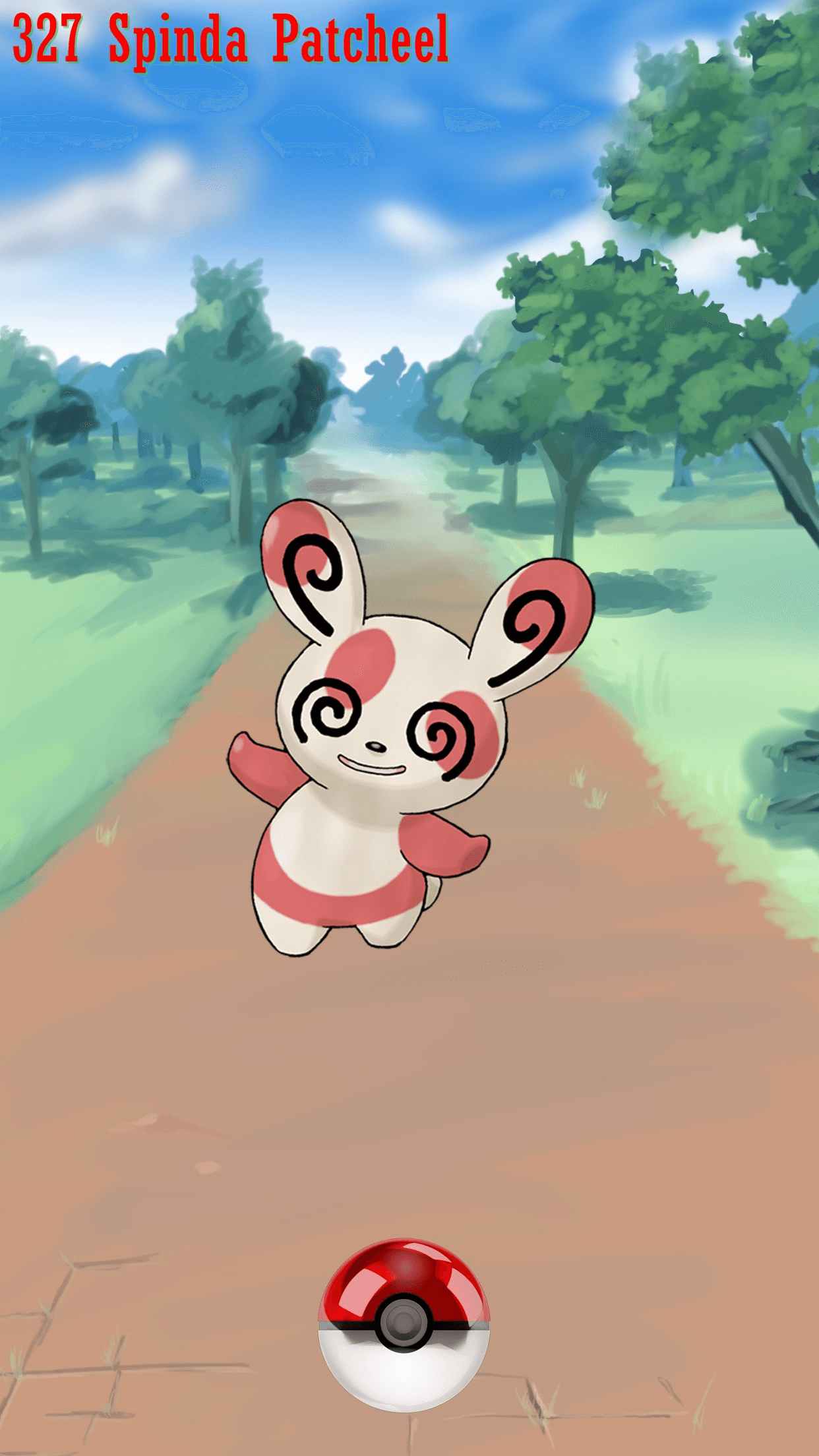 327 Street Pokeball Spinda Patcheel