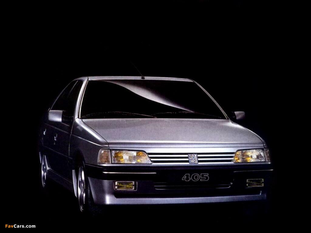 Peugeot 405 Mi16 1989–92 wallpapers