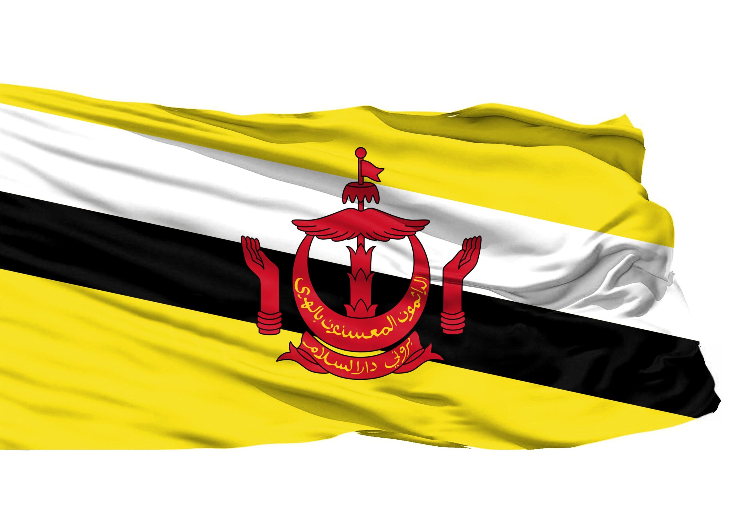 Free stock photo of Brunei 3D Flag