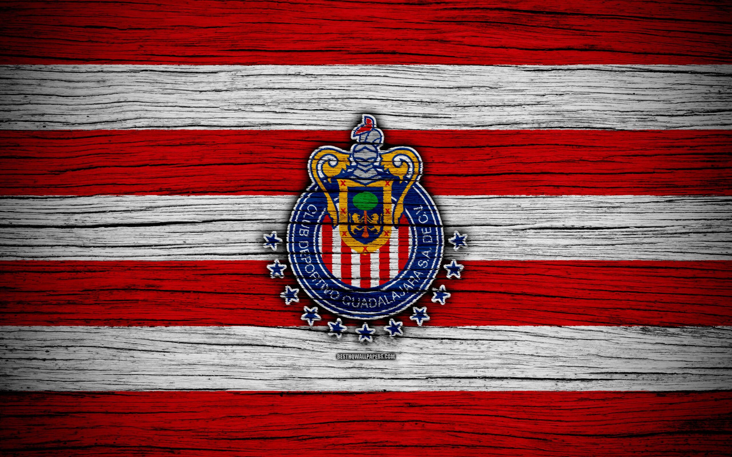 Download wallpapers Guadalajara Chivas FC, 4k, Liga MX, football