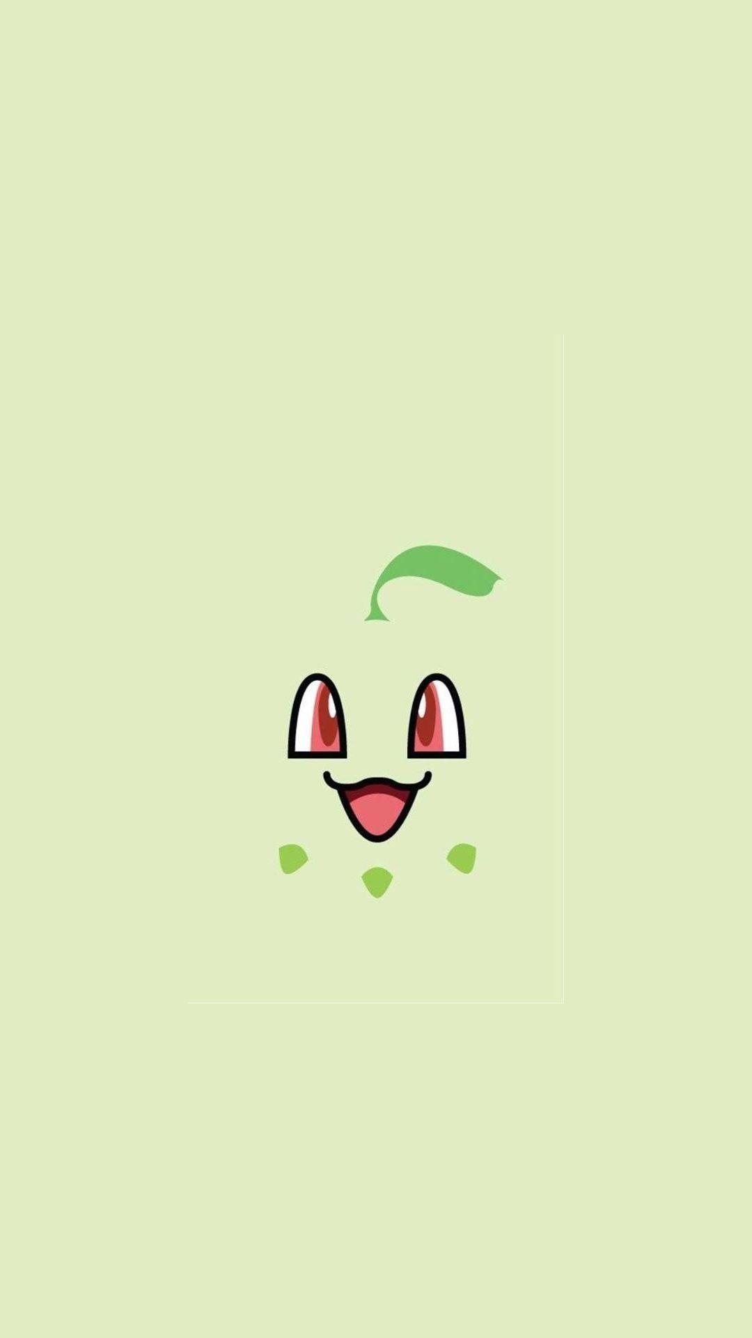 Chikorita Pokemon iPhone 6+ HD Wallpapers HD