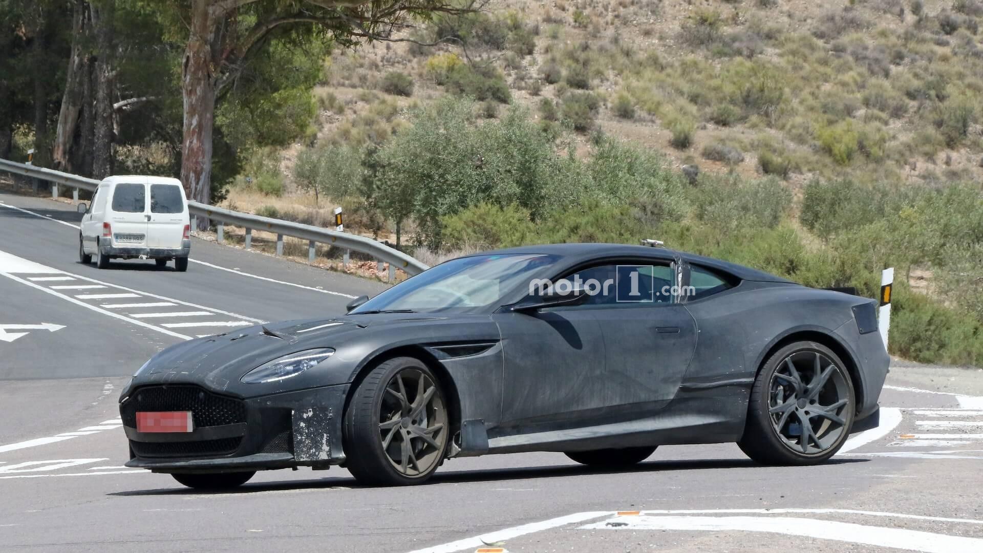 Aston Martin DBS Superleggera Spied Up Close [UPDATE]