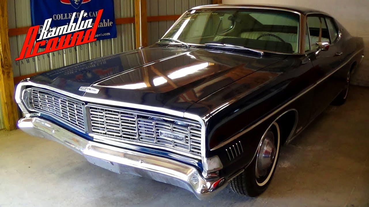 1968 Ford Galaxie XL Fastback 428 V8 4 BBL Hideaway Headlights