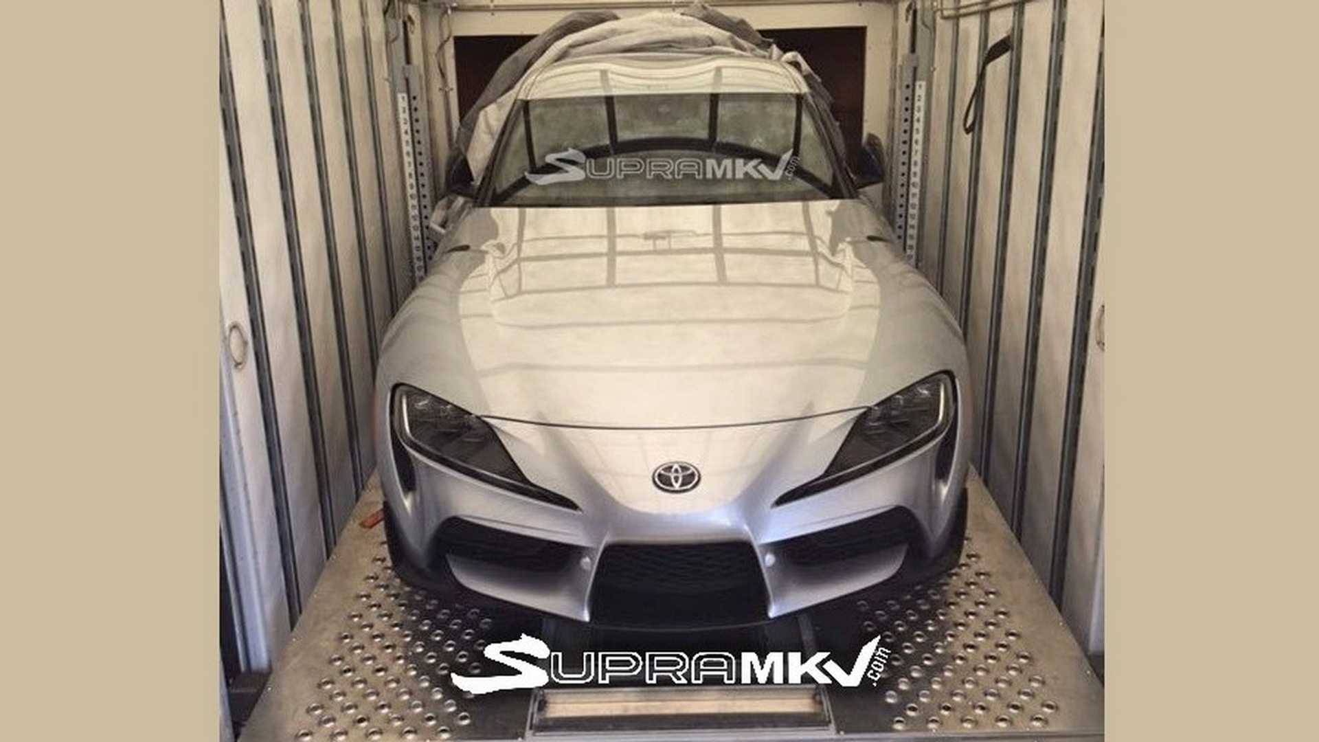 2020 Toyota Supra Front Design Leaked In Revealing Spy Photo