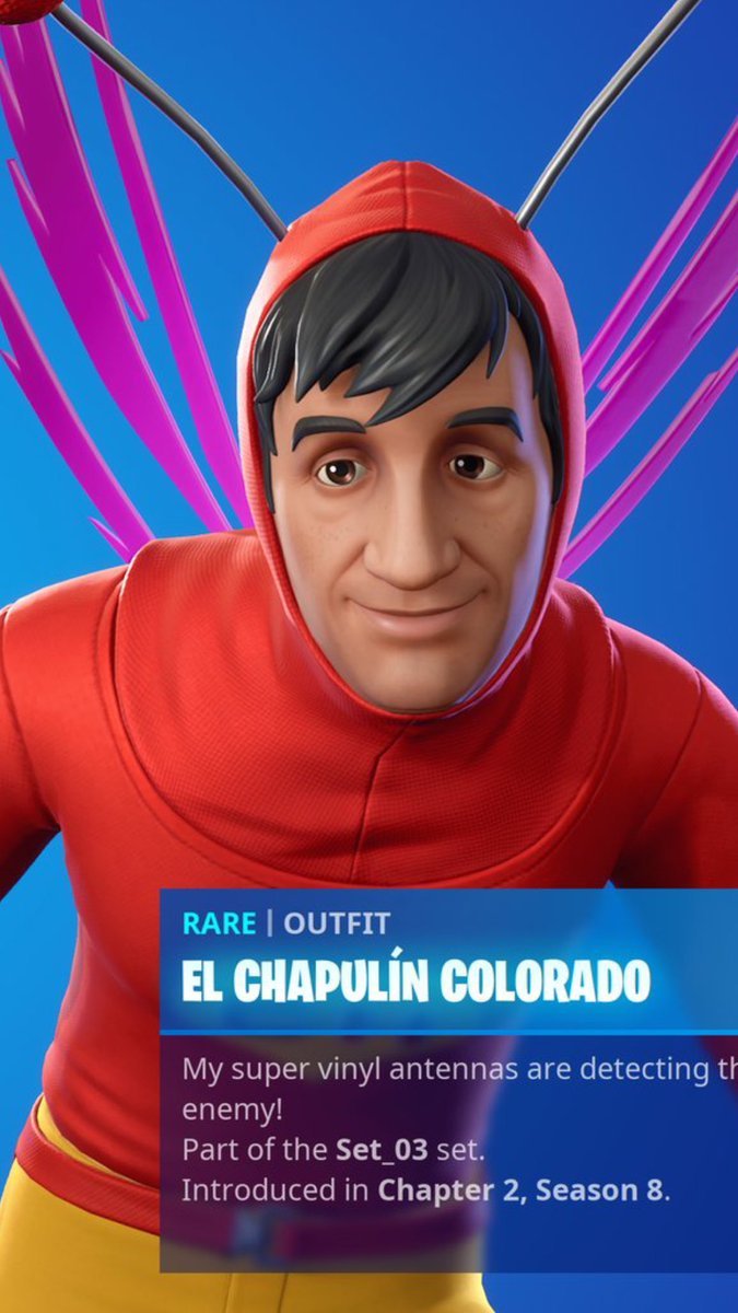 El Chapulín Colorado Fortnite wallpapers