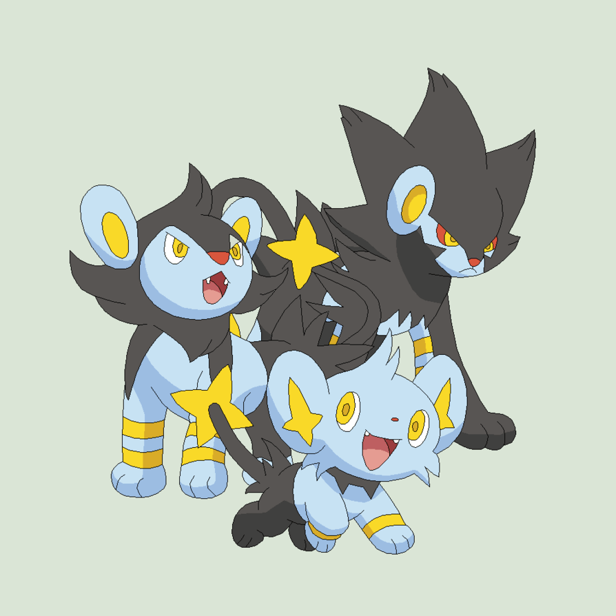 Pokemon Base 35~Shinx Evolution~ by Xbox