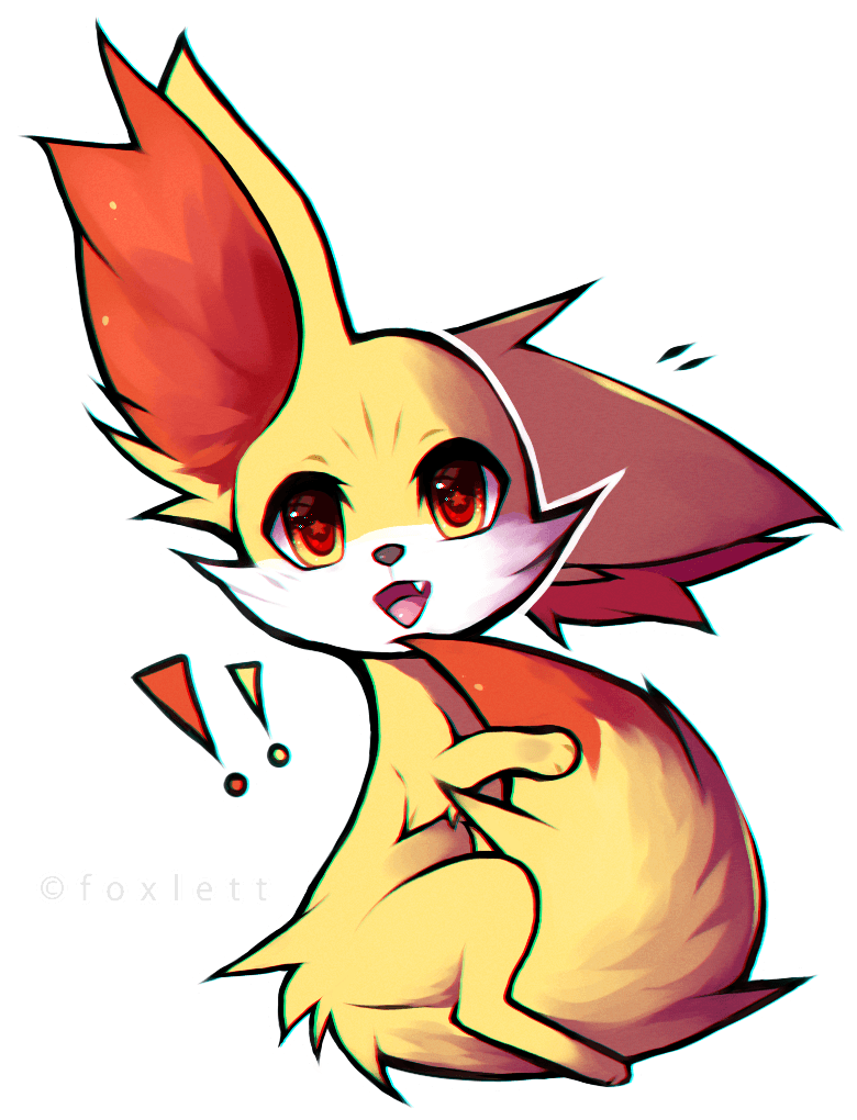 Fennekin drawing ~ Frames ~ Illustrations ~ HD image ~ Photo