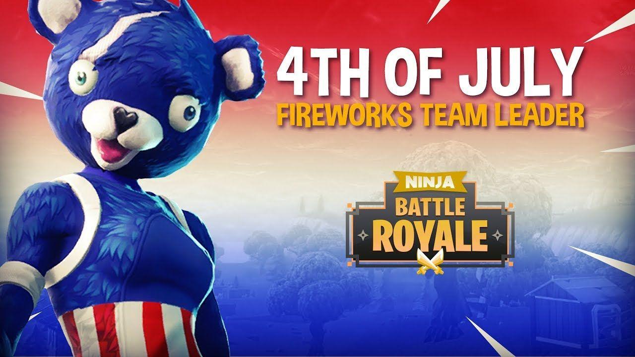 NEW 4th of July Fireworks Team Leader Skin!