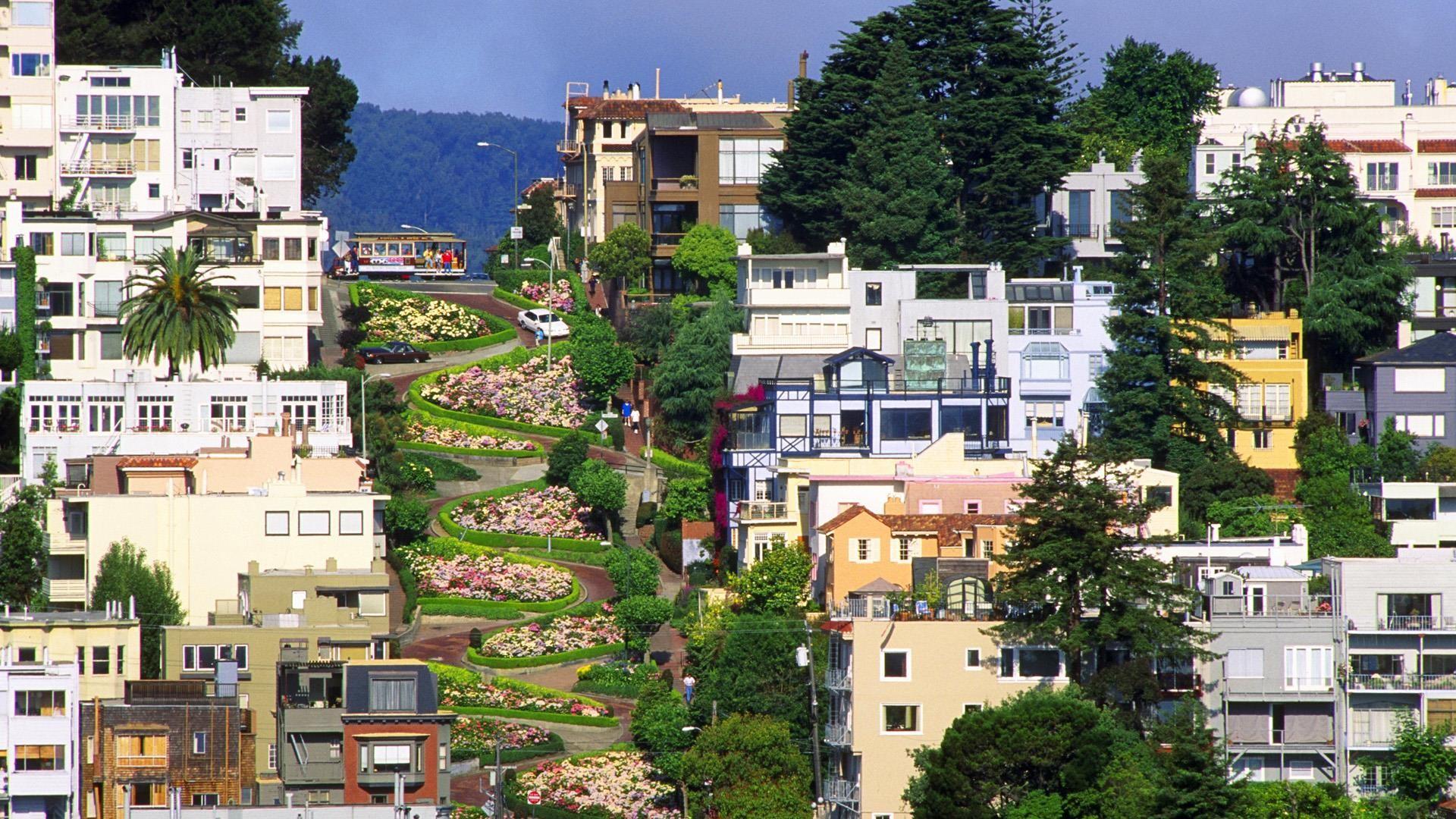 Lombard Street,San Francisco,California[] : wallpapers