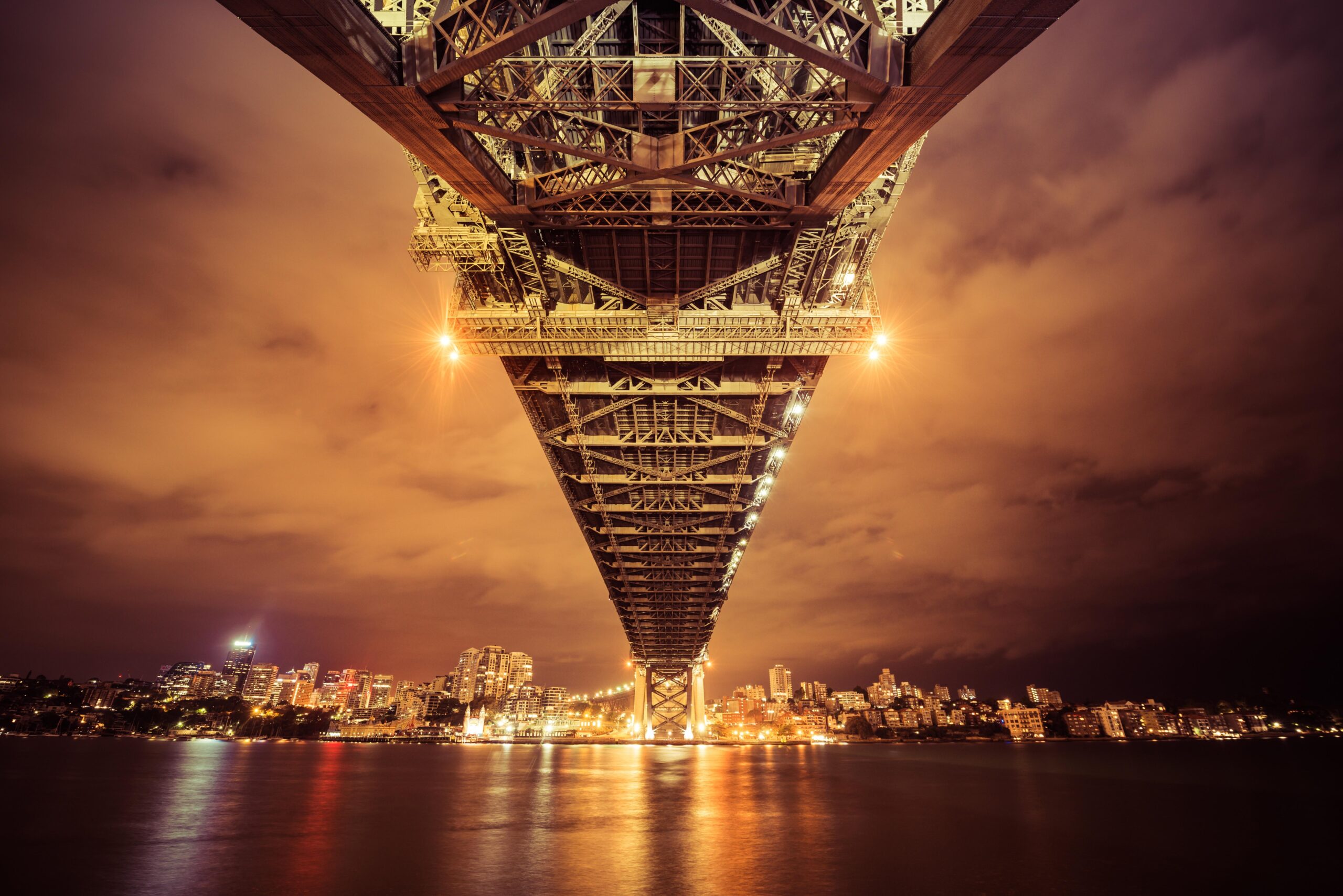 Wallpapers Sydney Harbour Bridge, Sydney, Australia, Bridge, 4K, 8K