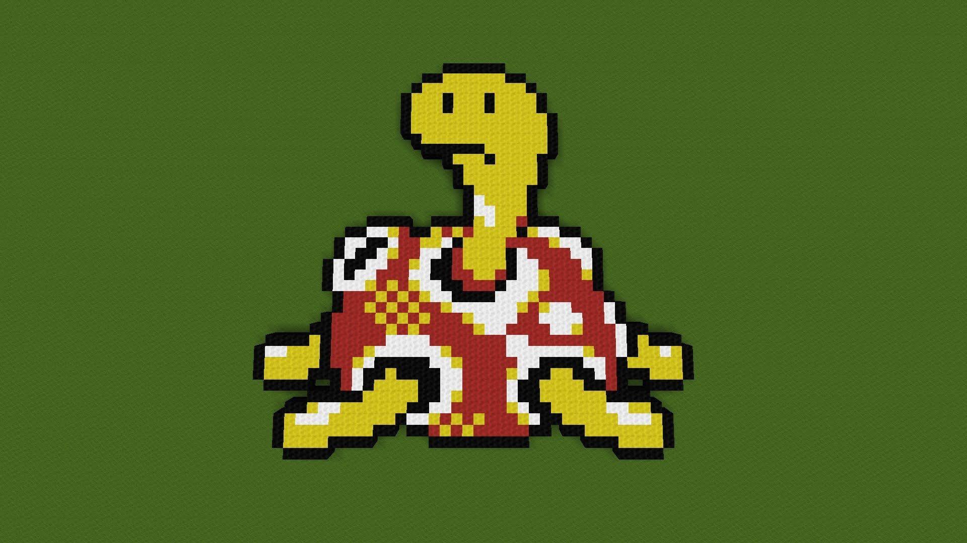 Shuckle Pixel Art Speed Build