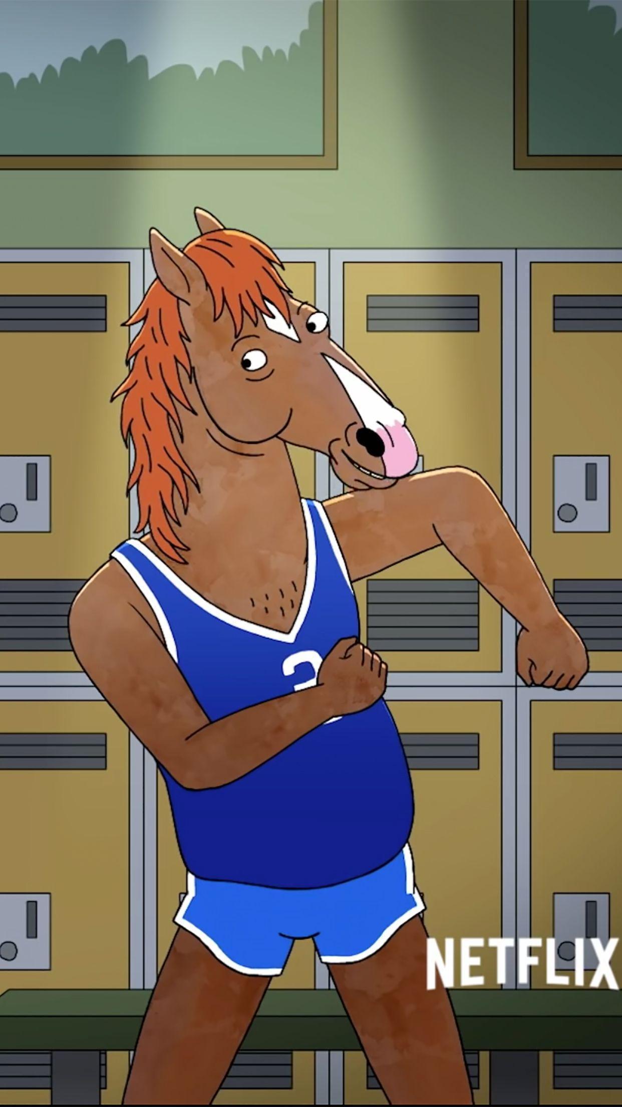 Wallpapers HD iPhone Bojack Horseman dancing