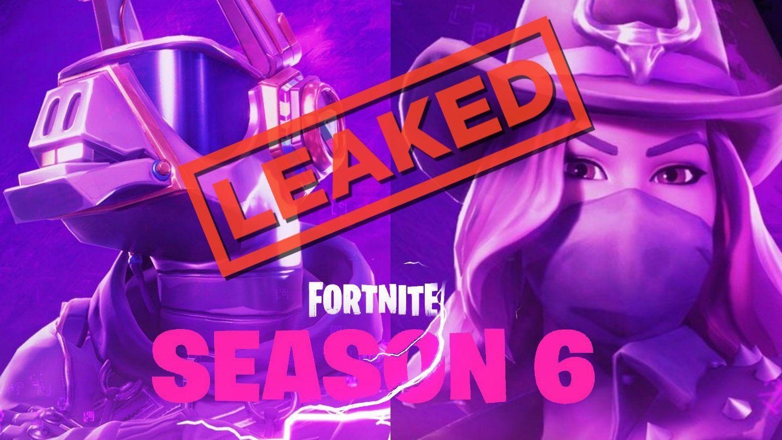 Fortnite Pets Season 6 Logo Wallpapers Fortnite Season 6 Six Leak