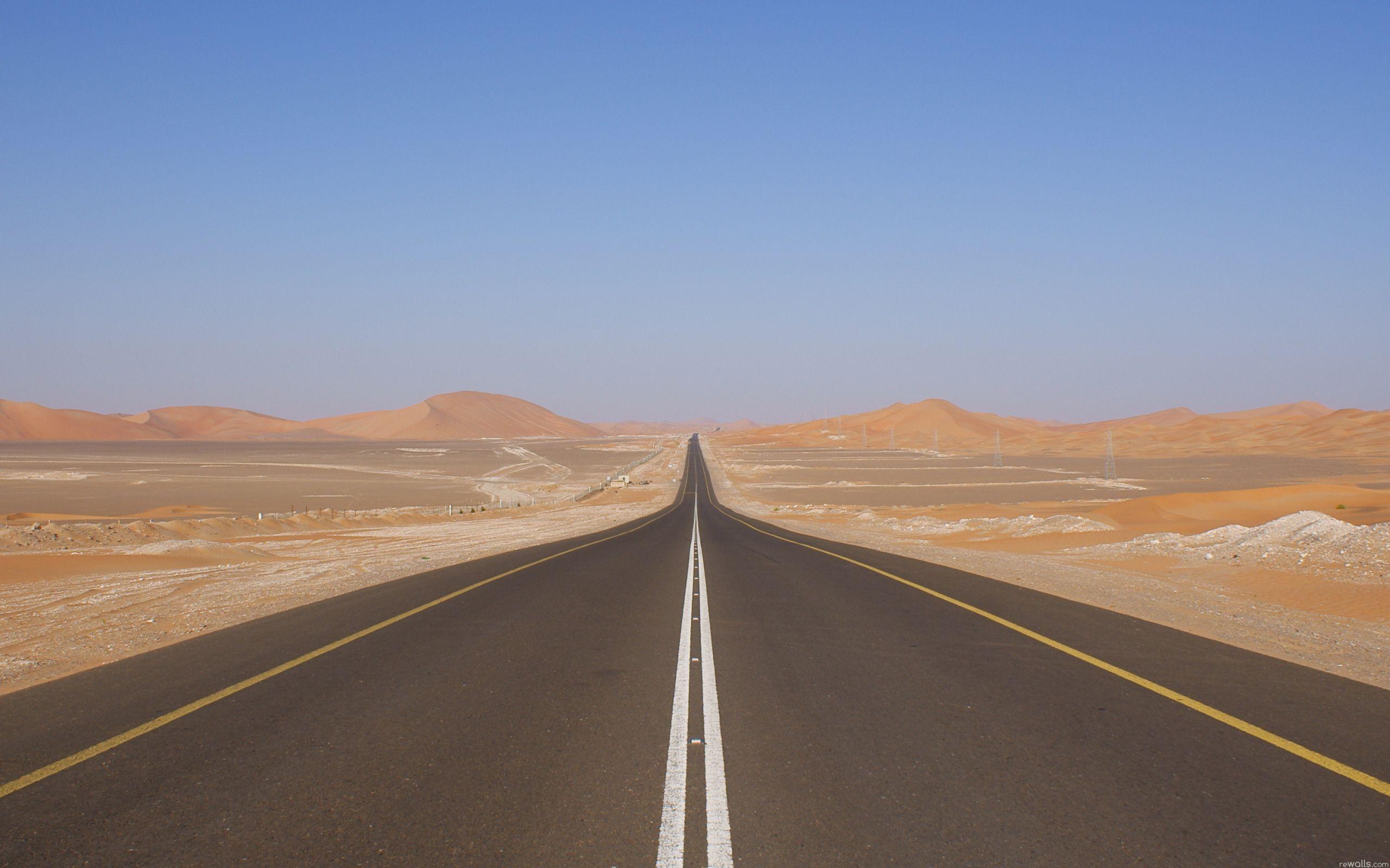 Desert road nevada