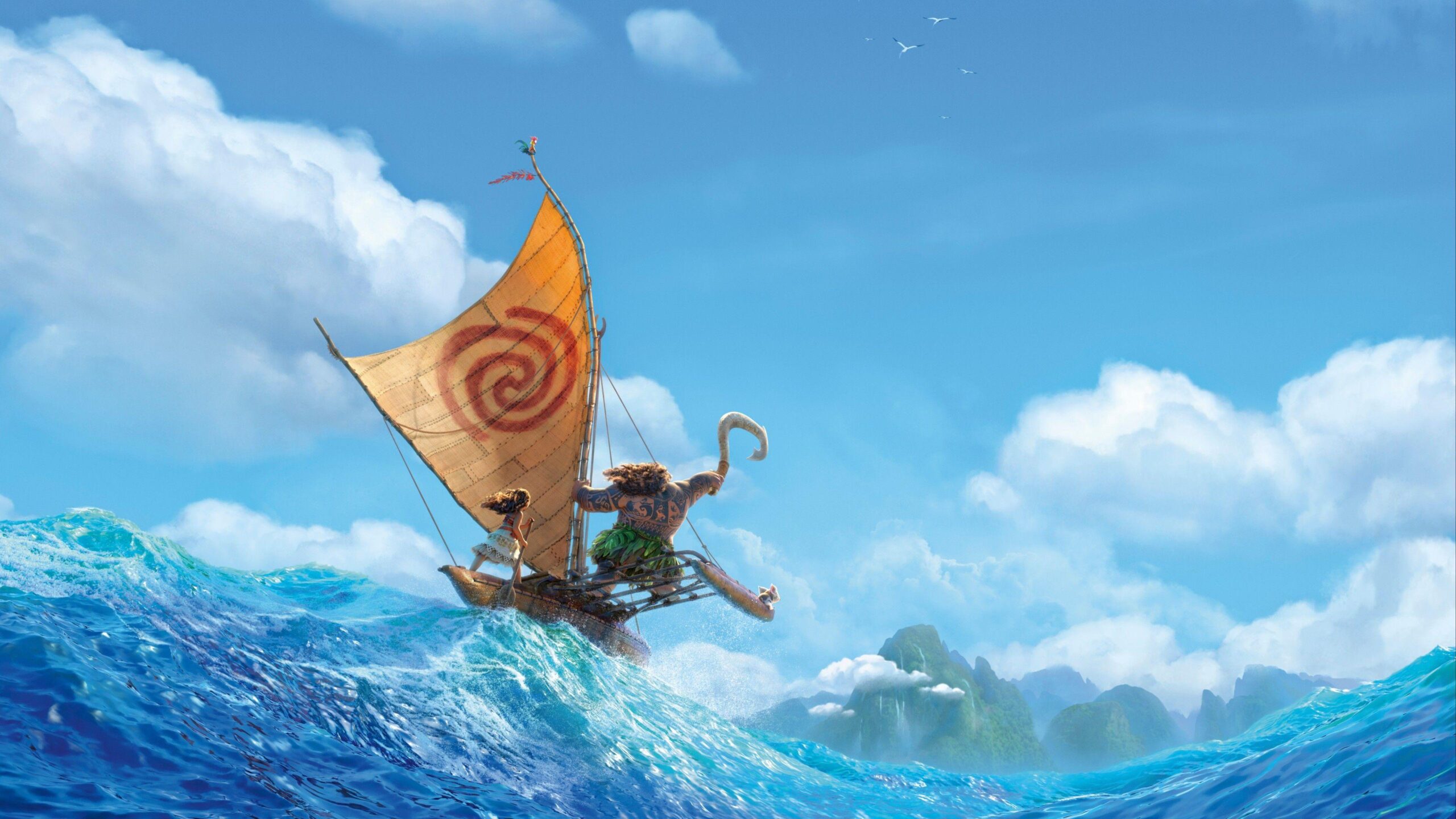 Wallpapers Moana, 2016 Movies, 4K, 5K, Disney, Animation, Movies,