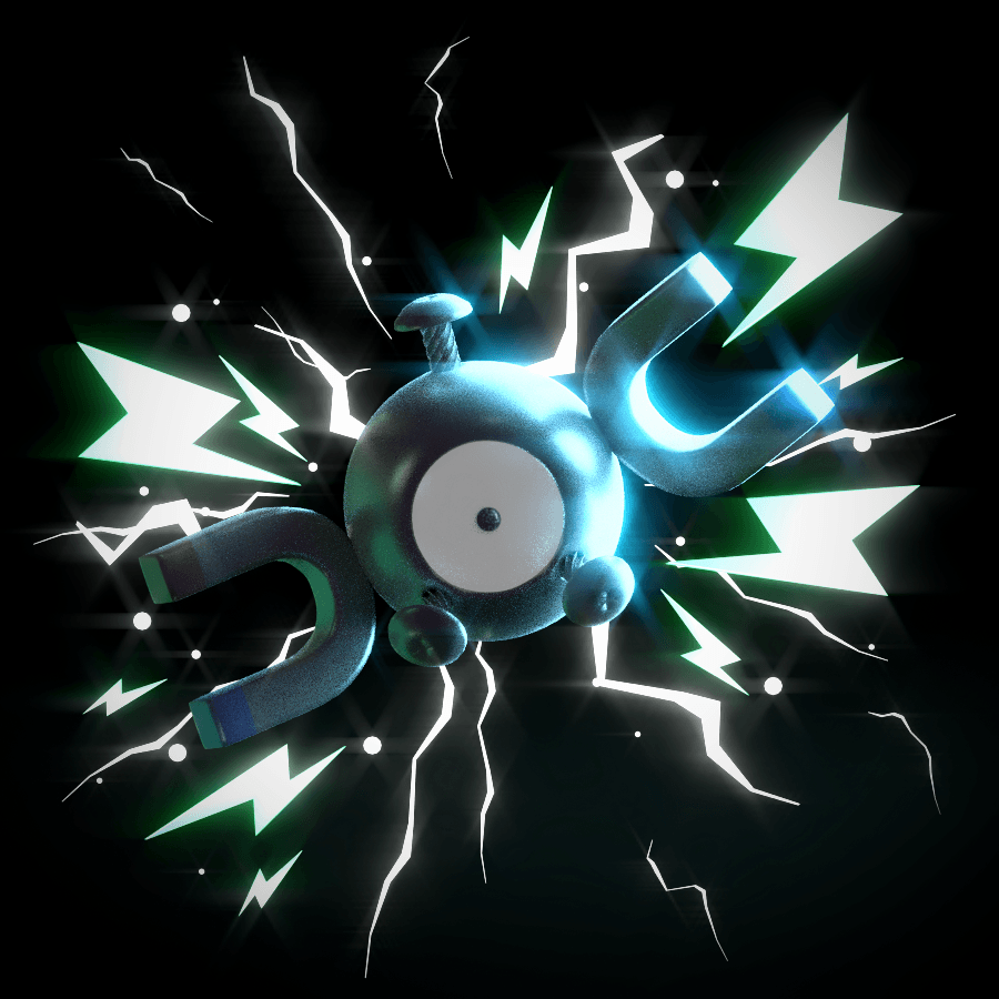 Magnemite! by SmashingRenders