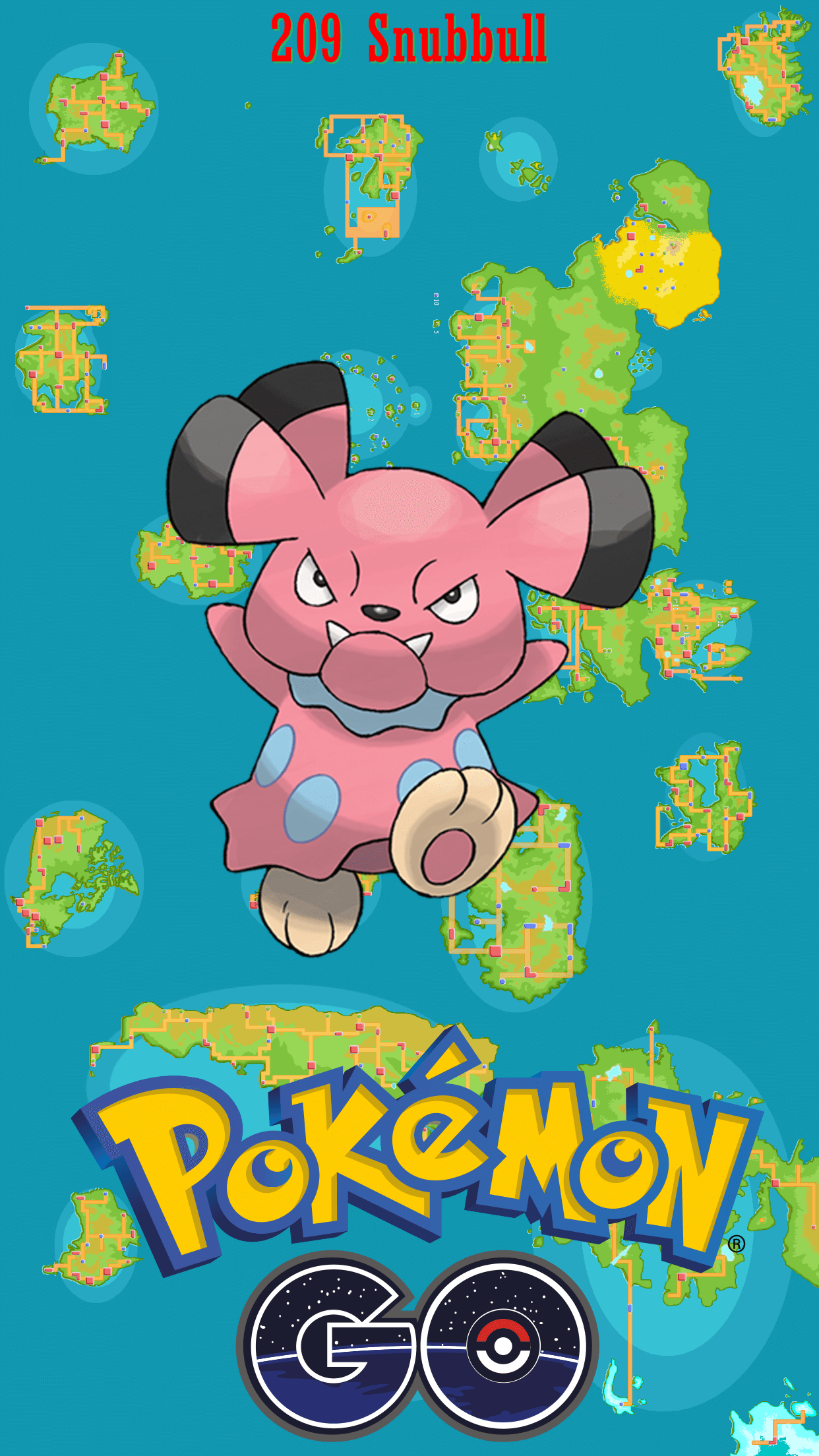 209 Street Map Snubbull