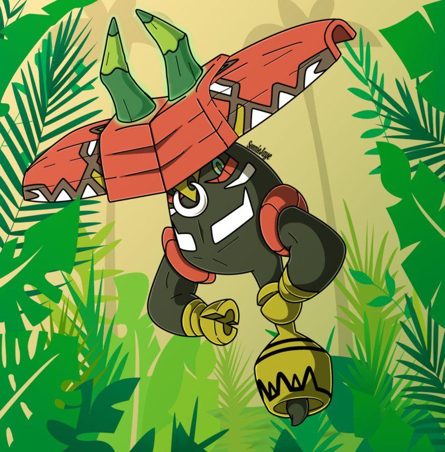 Tapu Bulu Readies Horn Leech by SonnieJaye