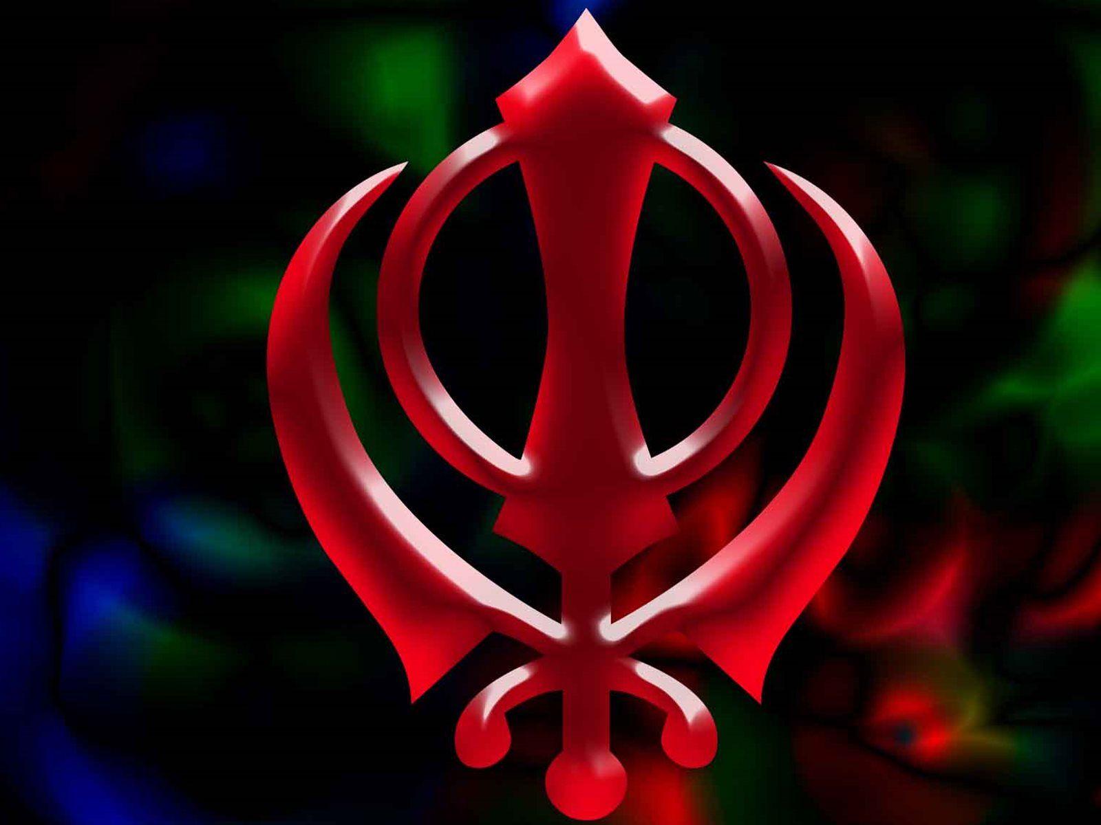 Sikh Beautiful Symbol Khanda Pic HD Wallpapers