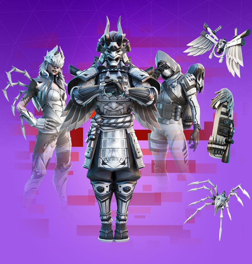 Corrupted Shogun Fortnite wallpapers