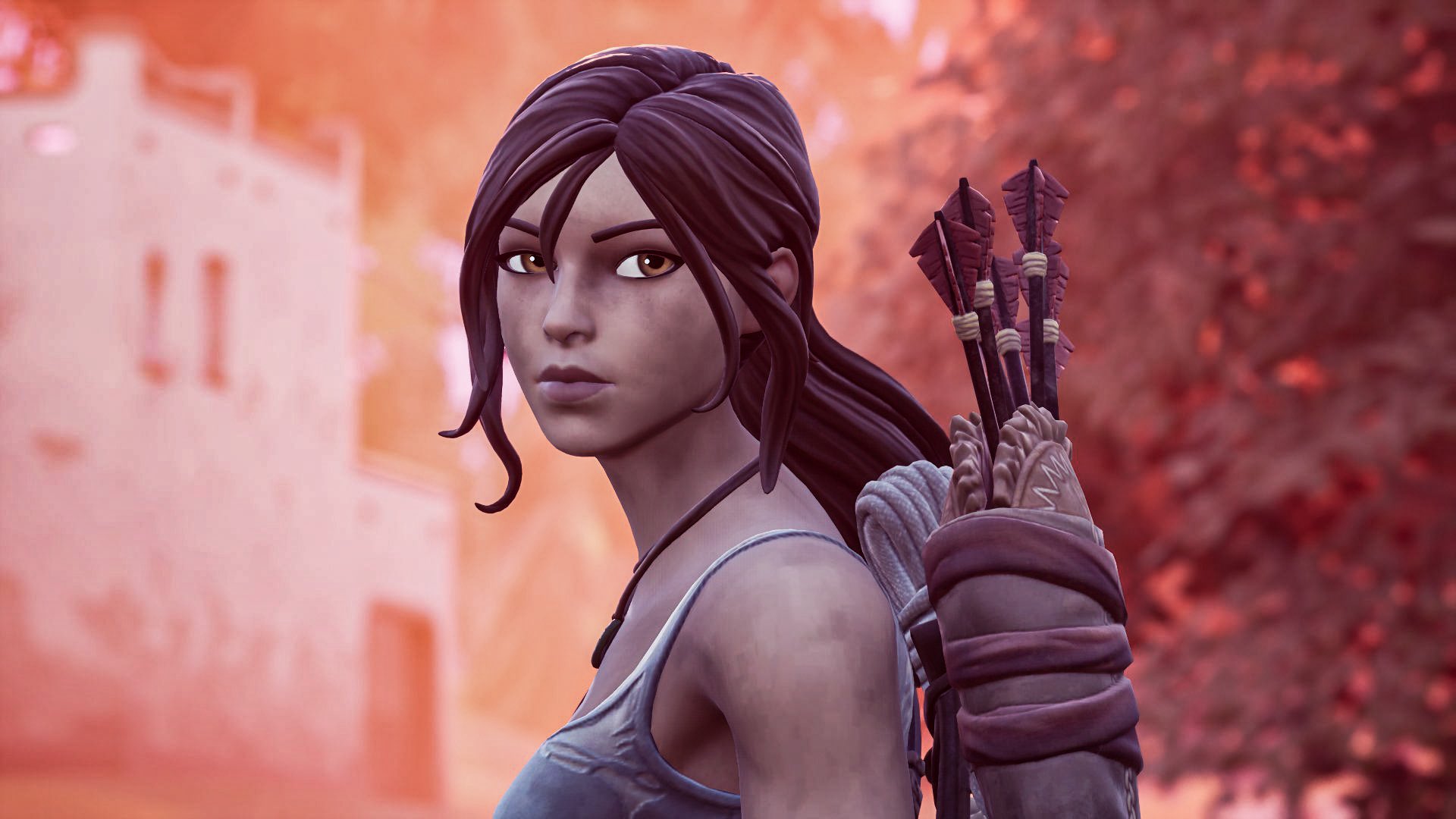 Lara Croft Fortnite wallpapers