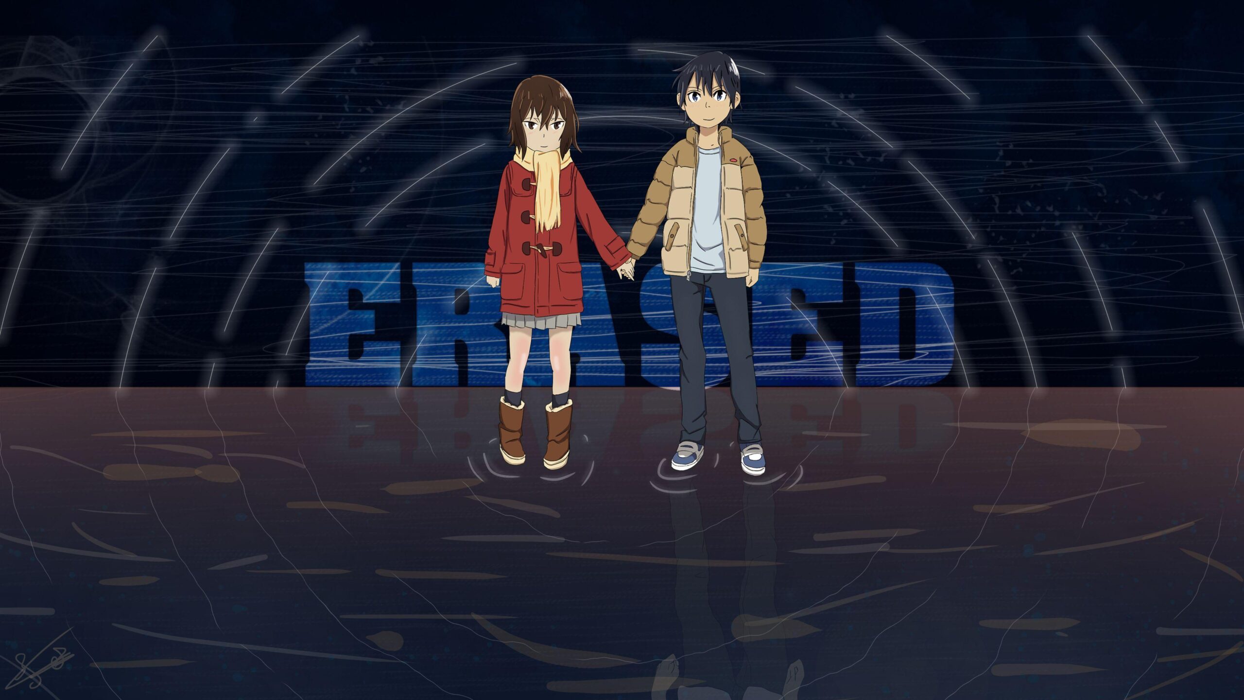 Erased : Satoru x kayo Computer Wallpapers, Desktop Backgrounds