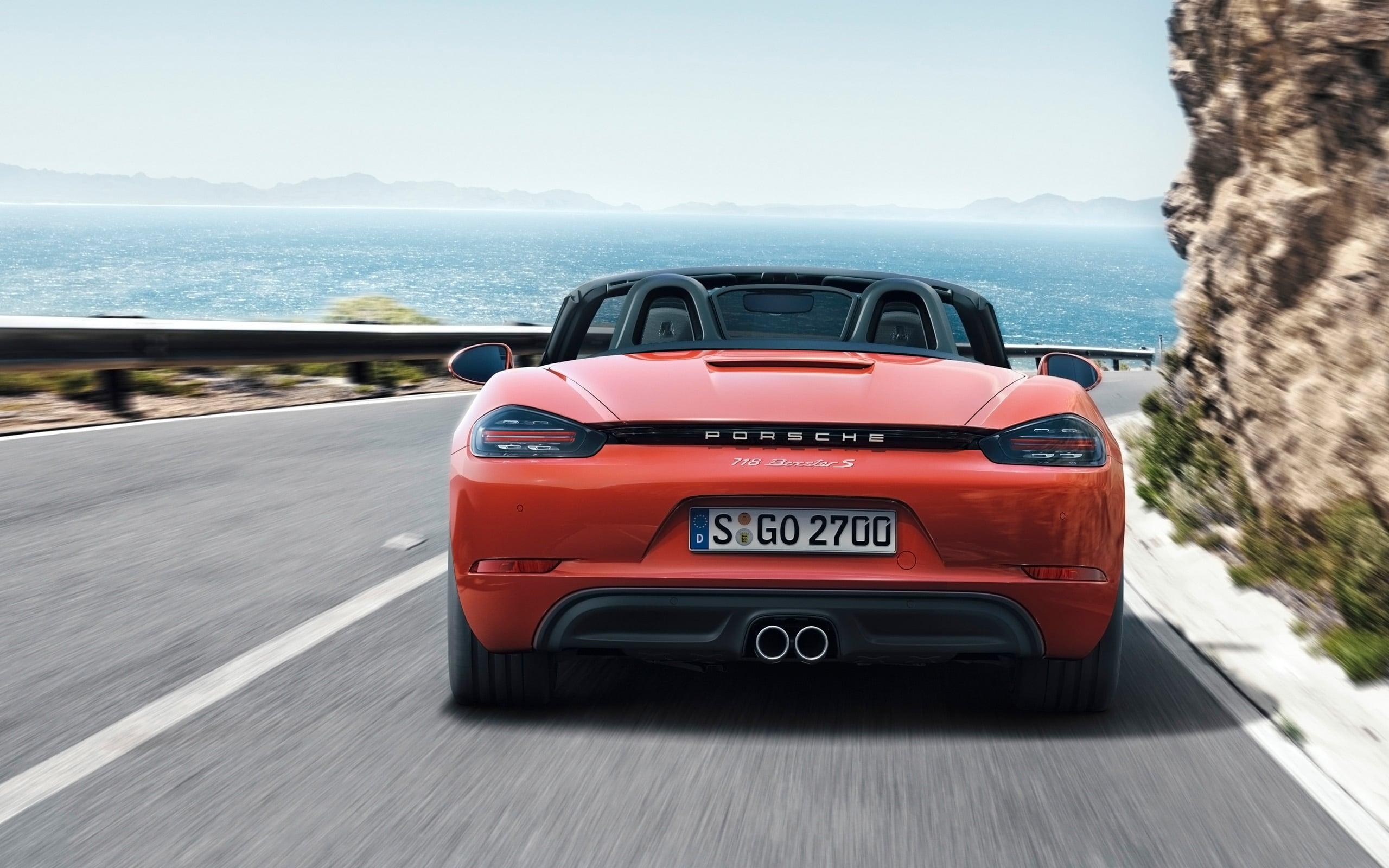 2016 Porsche 718 Boxster S HD wallpapers free Download