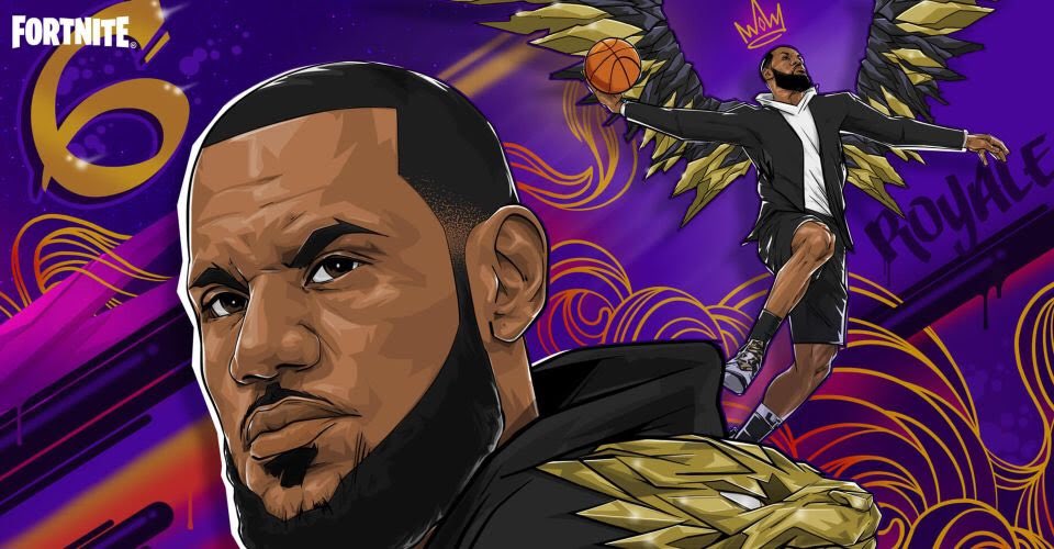 LeBron James Fortnite wallpapers