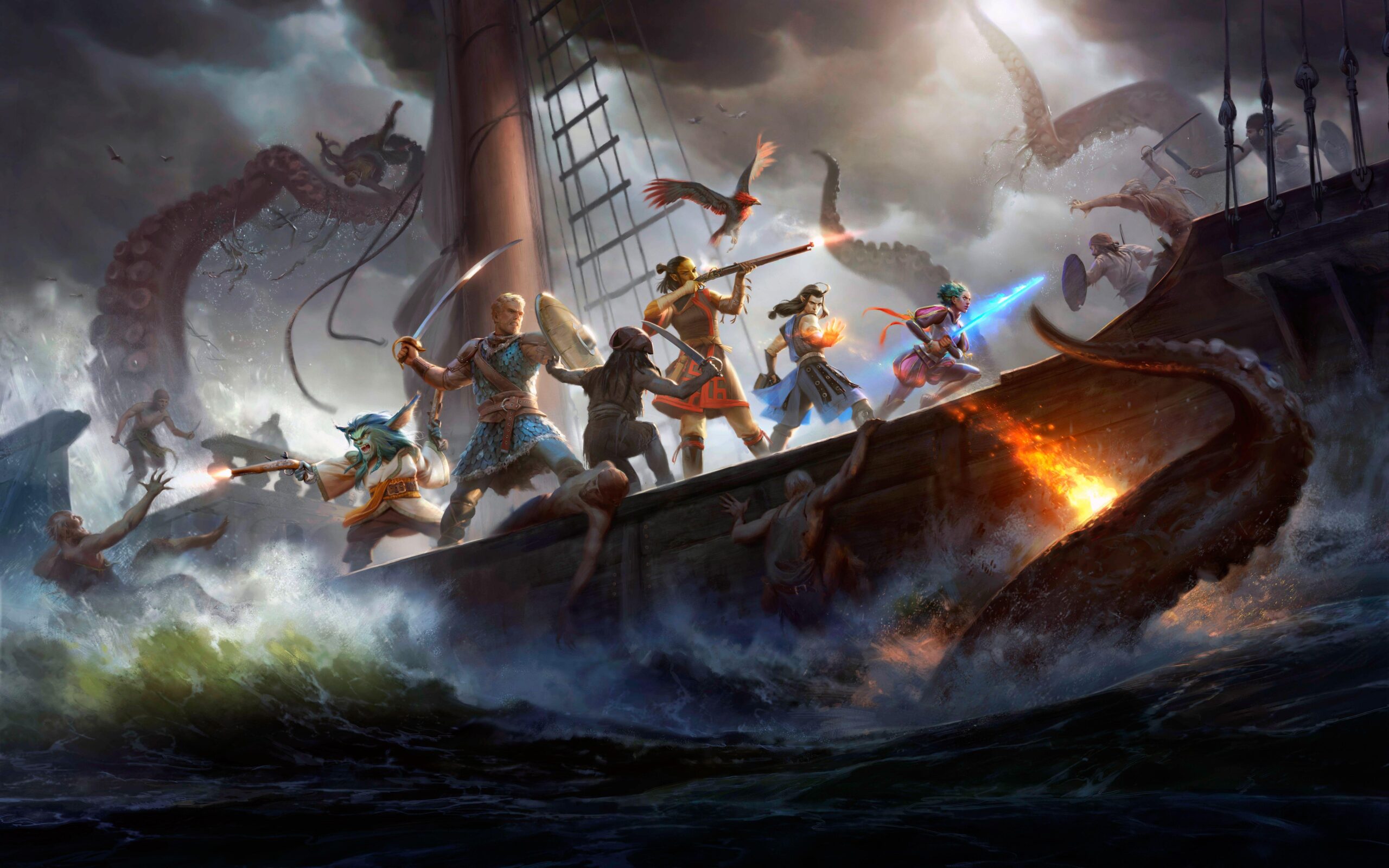 Wallpapers Pillars of Eternity II: Deadfire, 4K, 8K, Games,