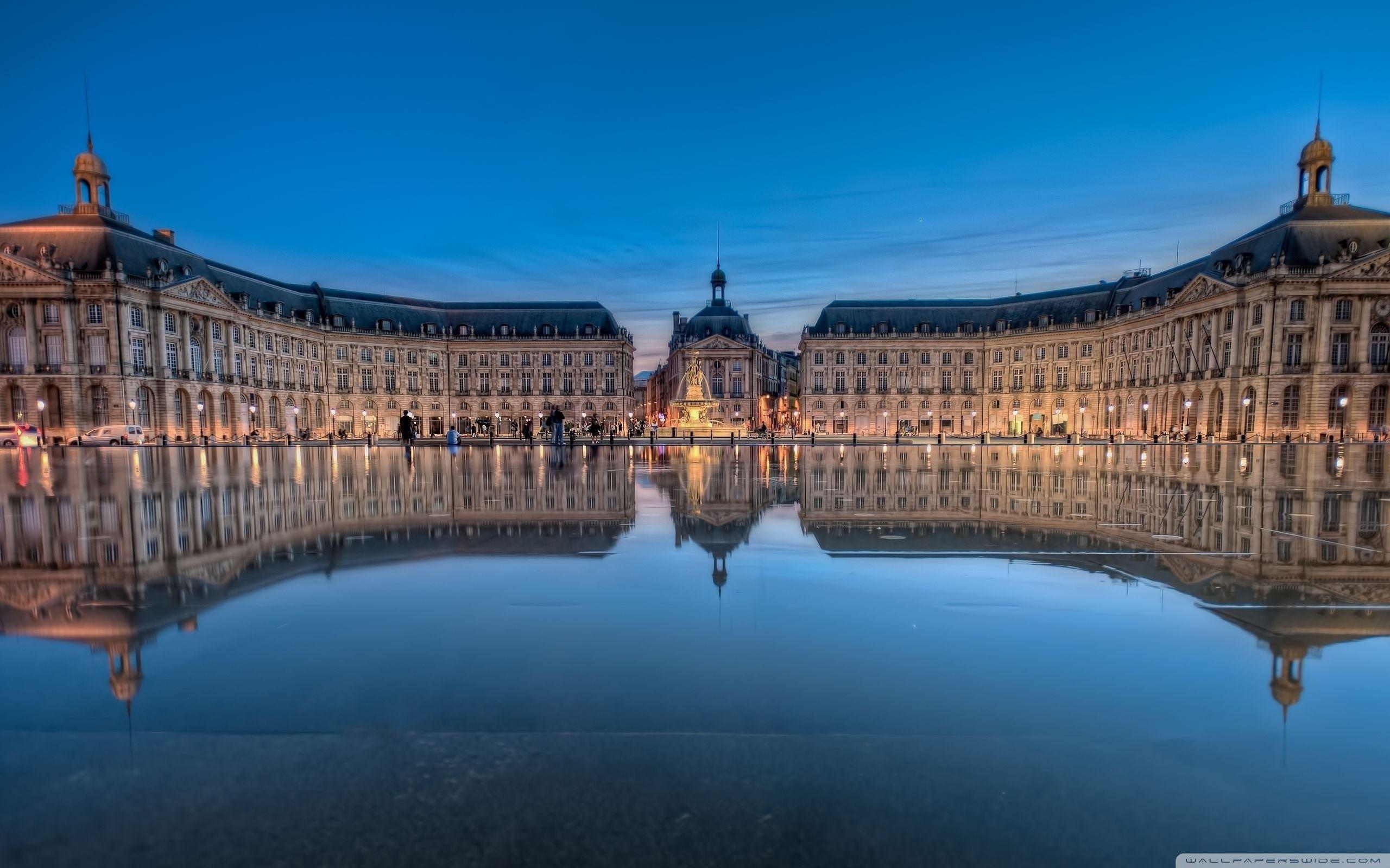 Place De La Bourse In Bordeaux, France ❤ 4K HD Desktop Wallpapers